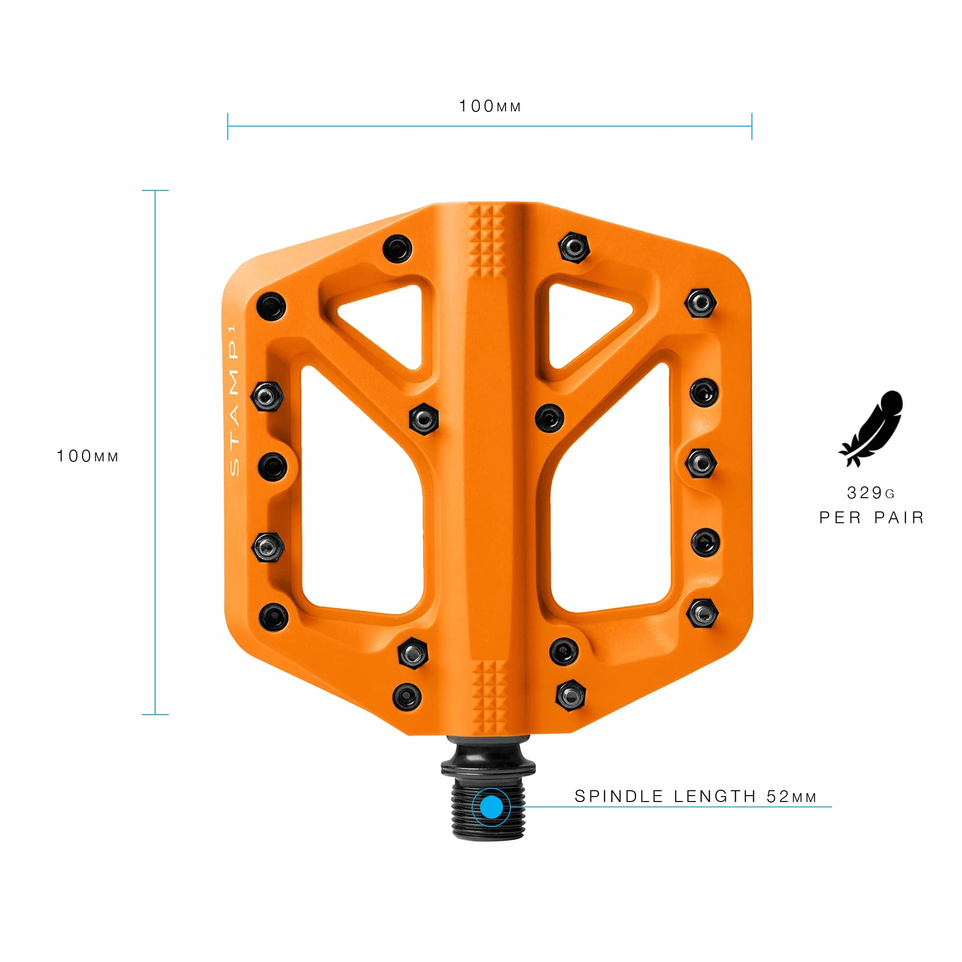 CRANKBROTHERS Stamp-1 Pedały