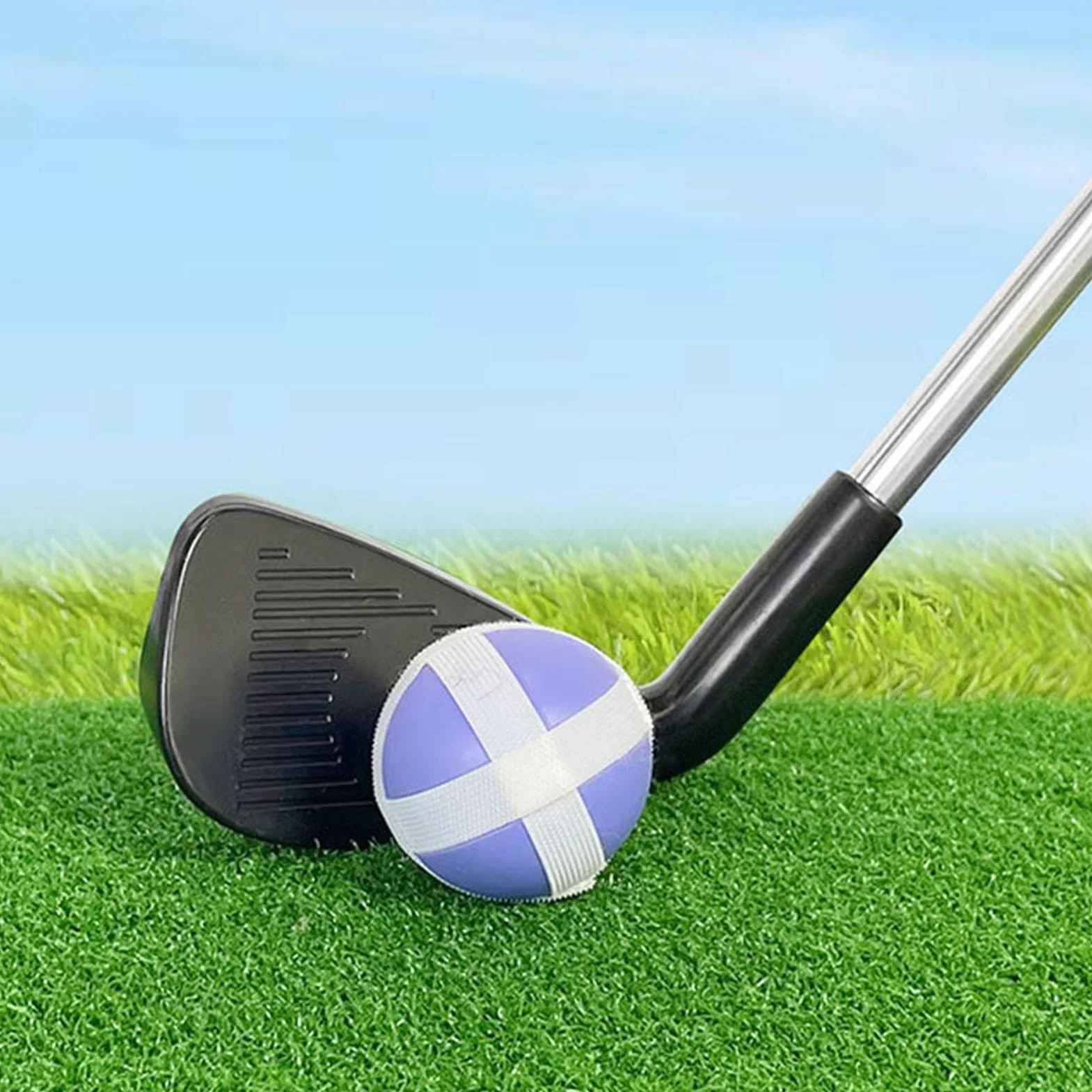 Kij golfowy dla dzieci zdejmowany długi lekki akcesorium golfowe dla początkujących