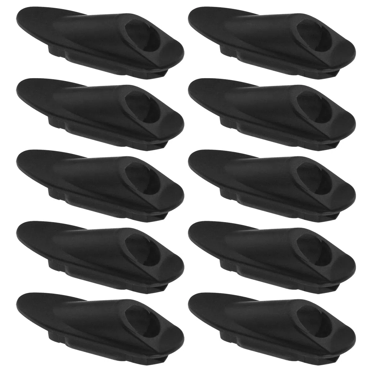 SG Store 10 sztuk Rowerowa linia rowerowa Zacisk wymienny do roweru Opaski kablowe Akcesoria rowerowe Przerzutka Linka Plastikowa czarna