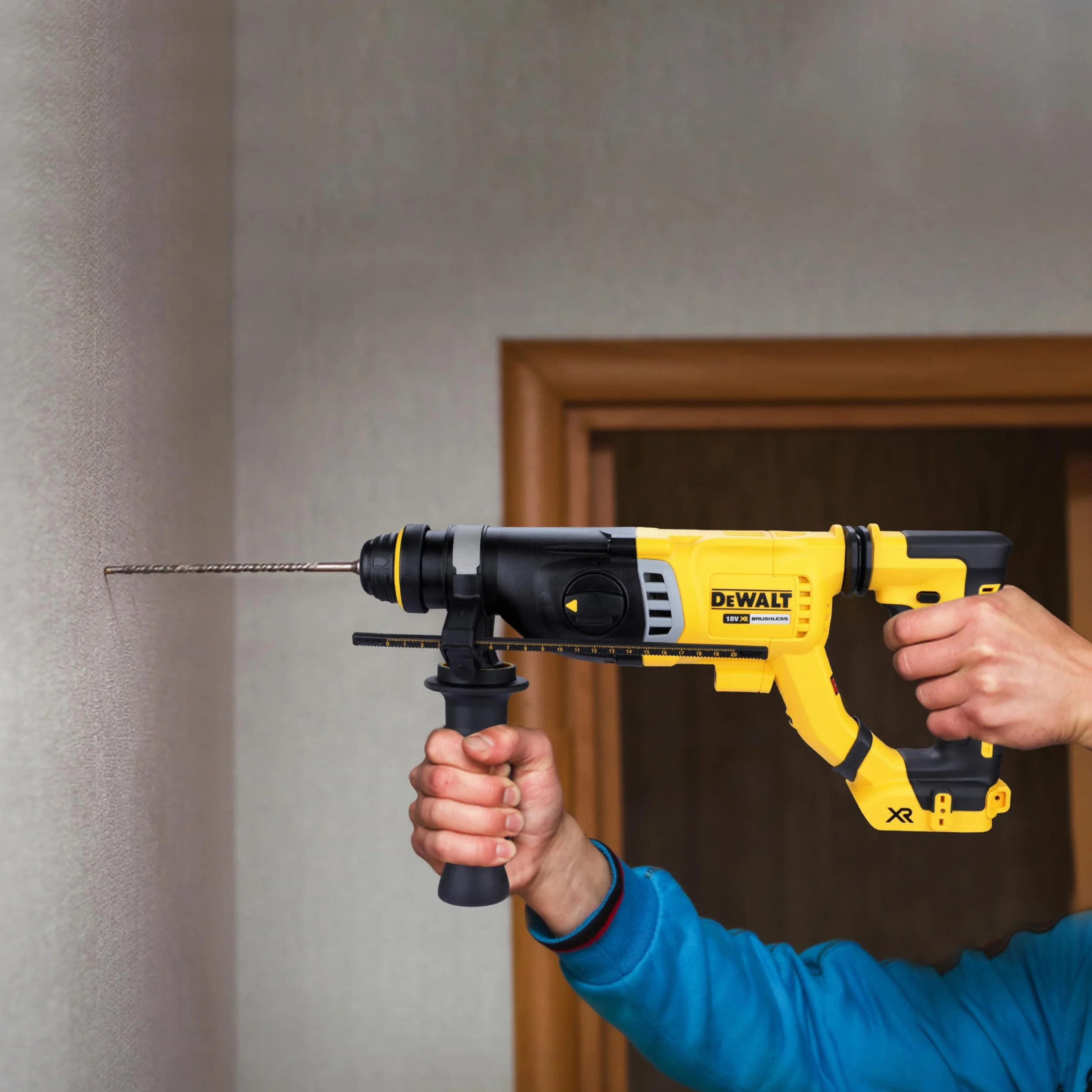 Dewalt Dch263Nt Młot Udarowo-Obrotowy, Czarny/Żółty, 40,4 x 8,4 x 18,7 cm, 2,7 kg
