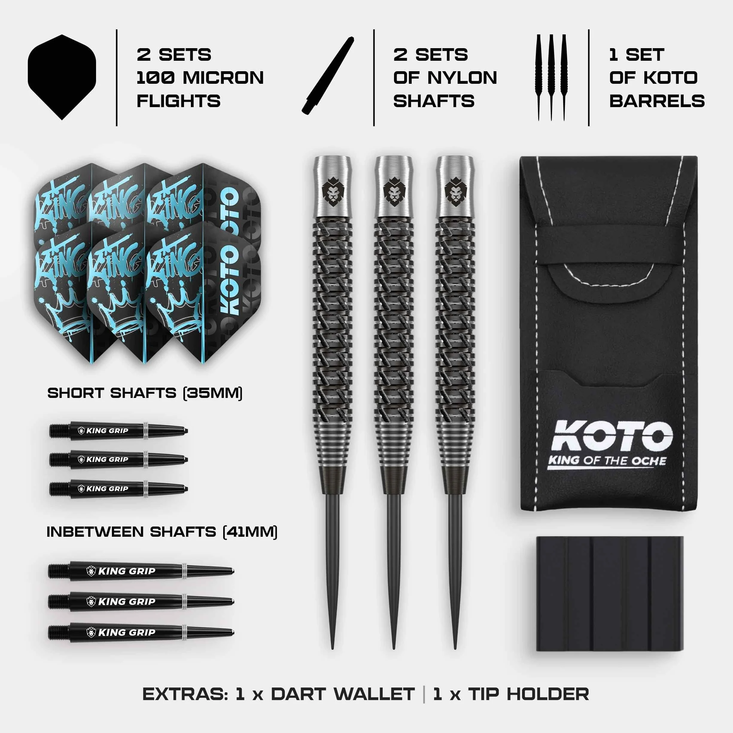 KOTO Excalibur 90% Tungsten Darts Lotki
