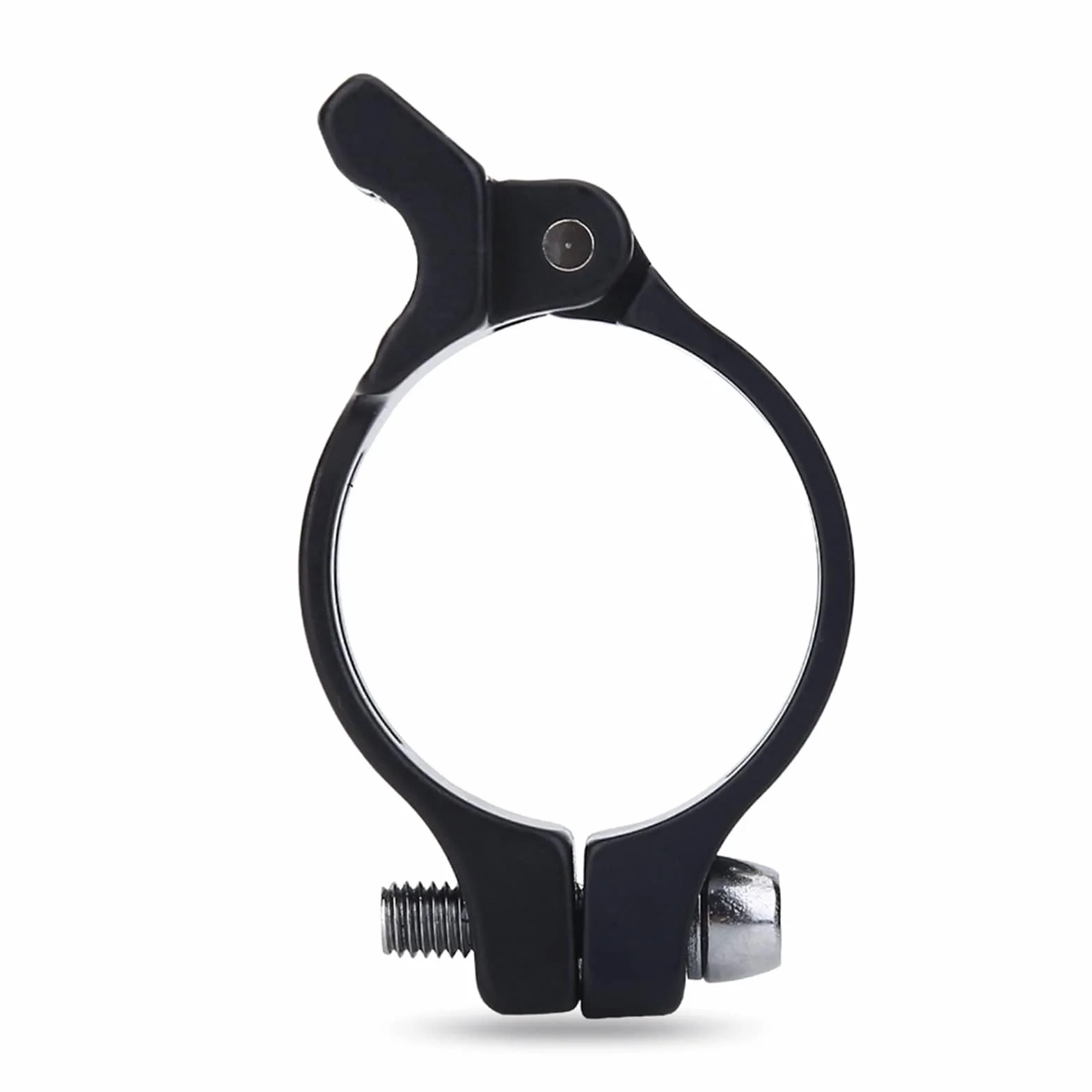 Przedni adapter przerzutki czarny 31,8 mm / 34,9 mm stop kabel stop rower górski przerzutka adapter zacisk