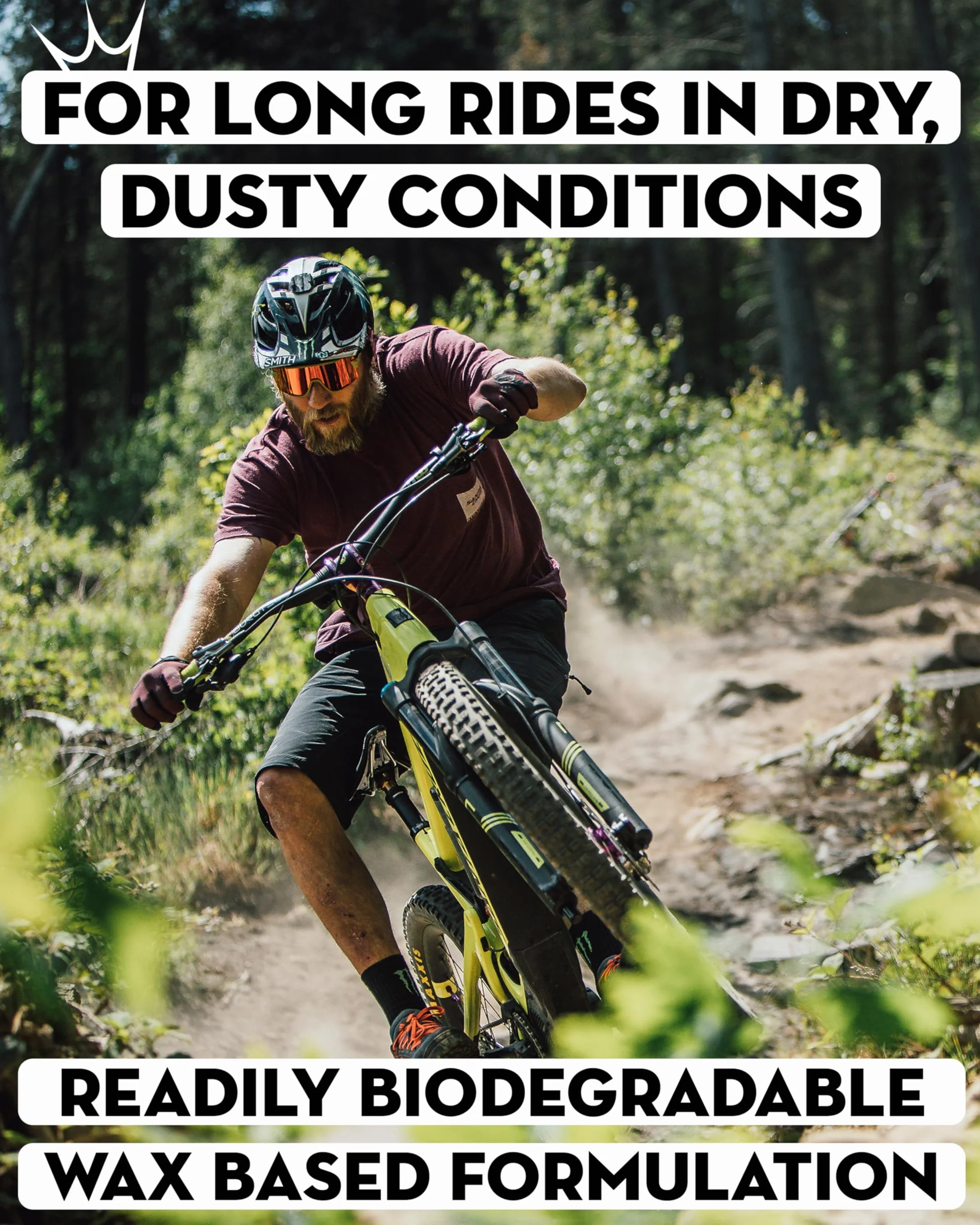 Peaty's Link Lube suchy smar do łańcucha, gładki układ napędowy w najsuchszych warunkach, mieszanka wosków na zamówienie, trwała, cicha, czysta, biodegradowalna, MTB, rower szosowy i żwirowy, 60 ml