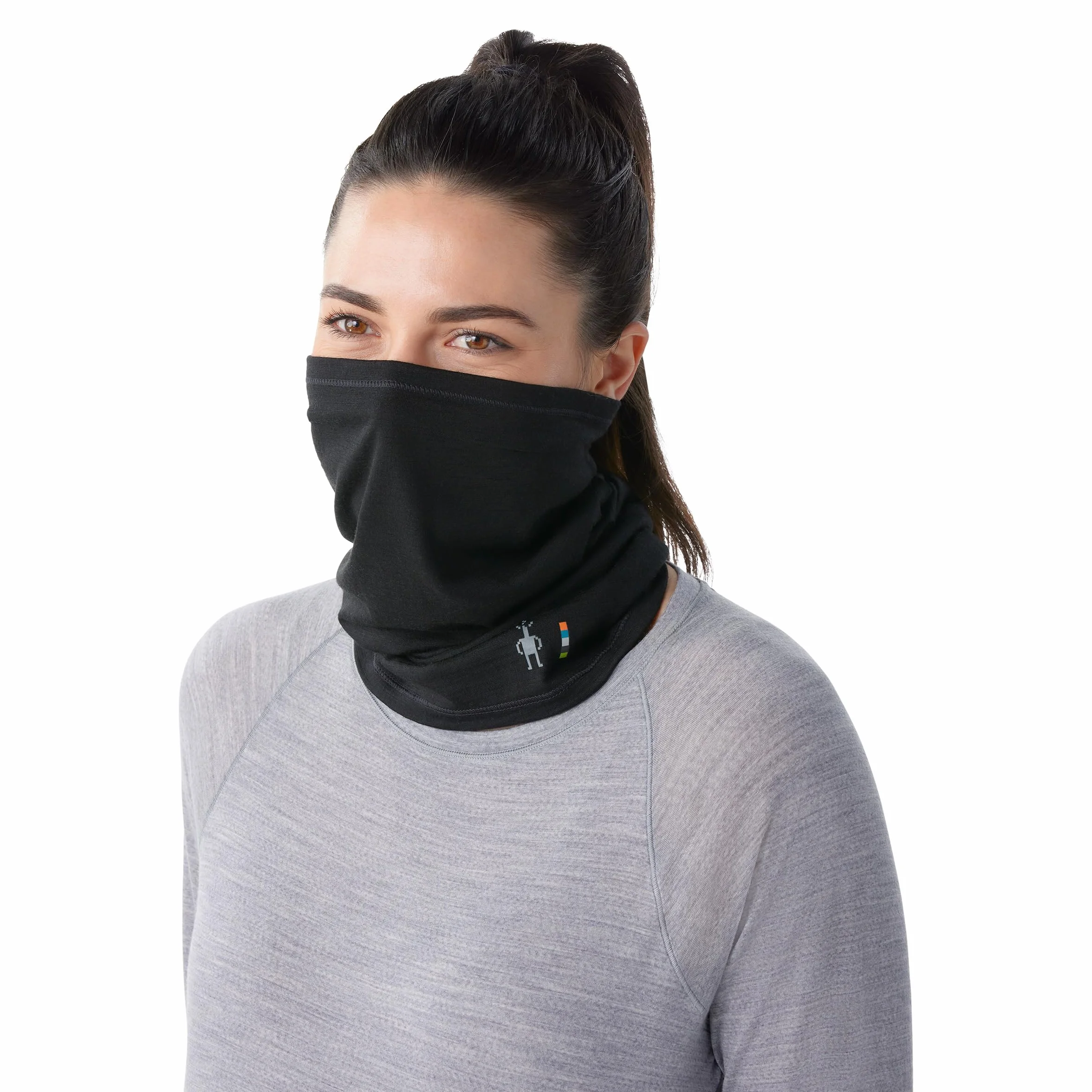 Smartwool Uniseks Merino Ocieplacz na szyję Black One Size