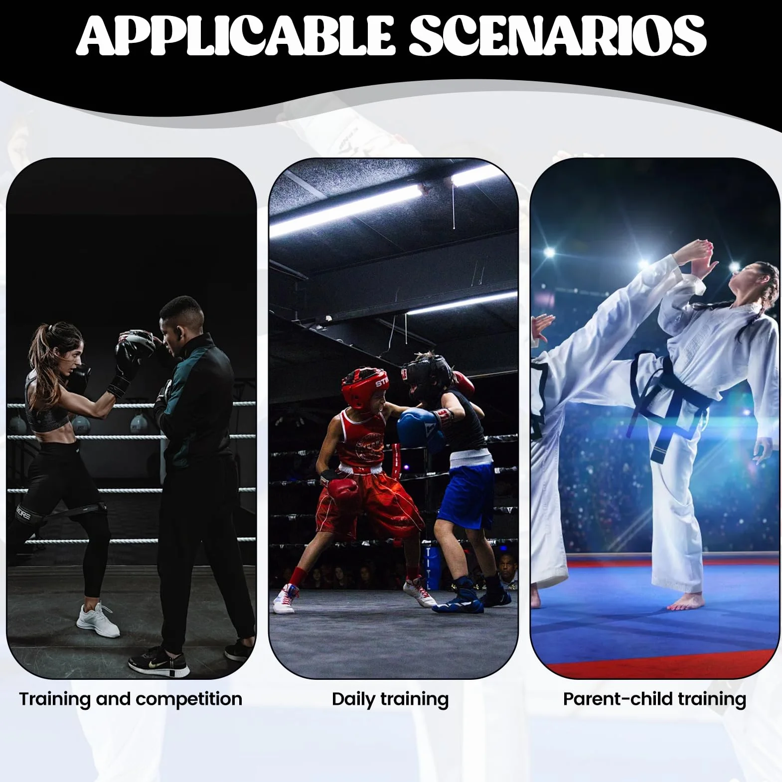 Taekwondo Pads, 2 Szt. Karate Kickboxing Target Pad Trwałe Tae Kwon Do Training Zamiennik Do Treningu Sporty Walki