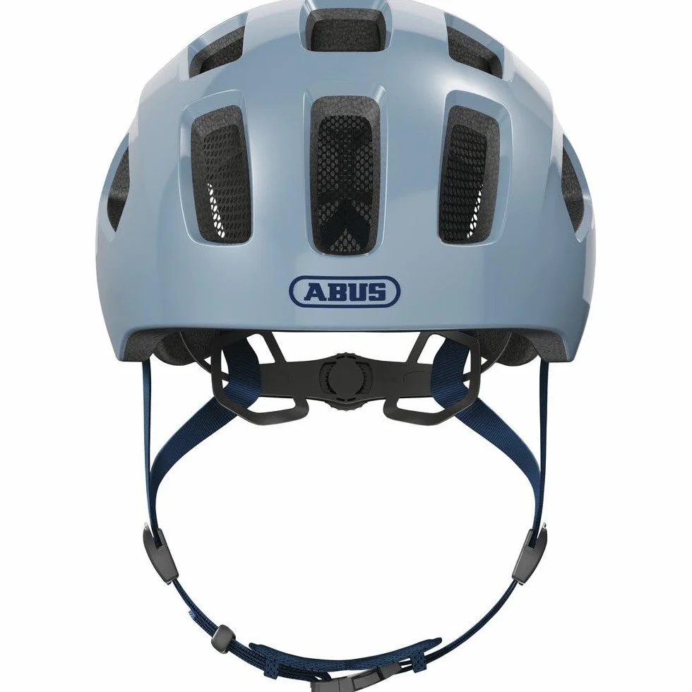 ABUS Youn-I 2.0 kask rowerowy z oświetleniem dla dzieci, młodzieży i młodych dorosłych – dla dziewcząt i chłopców