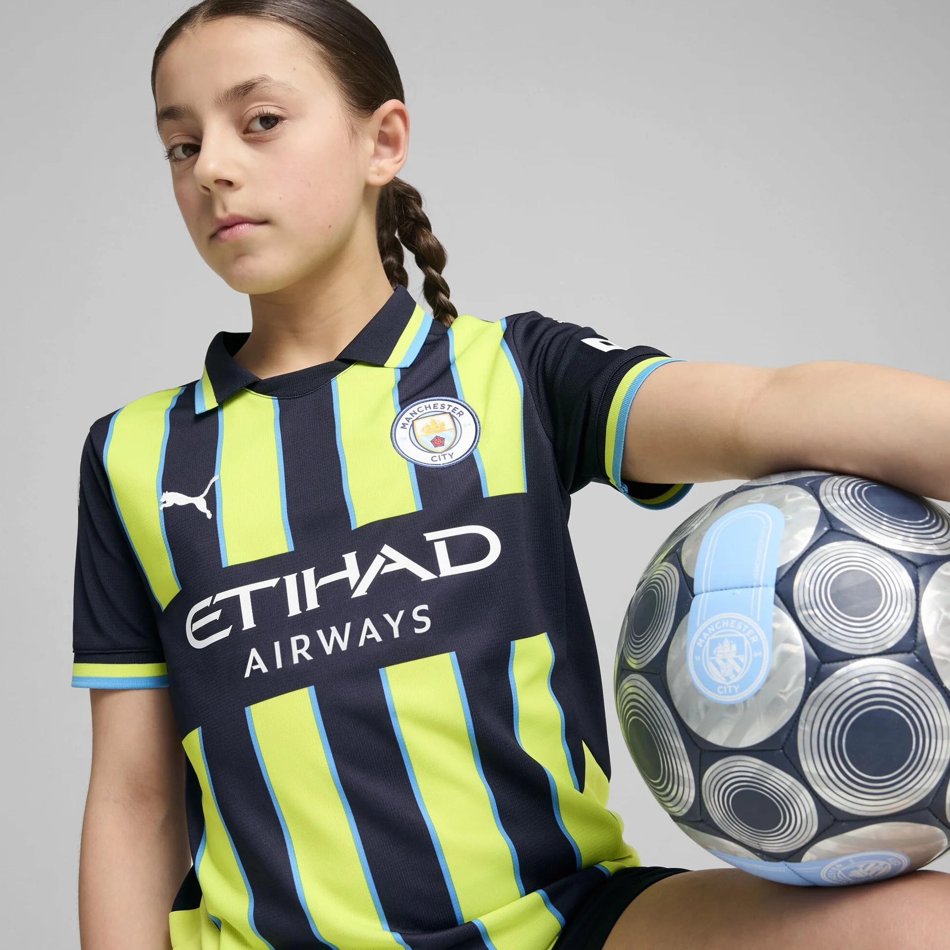 Koszulka piłkarska Manchester City FC Kids 2024/25 New Navy