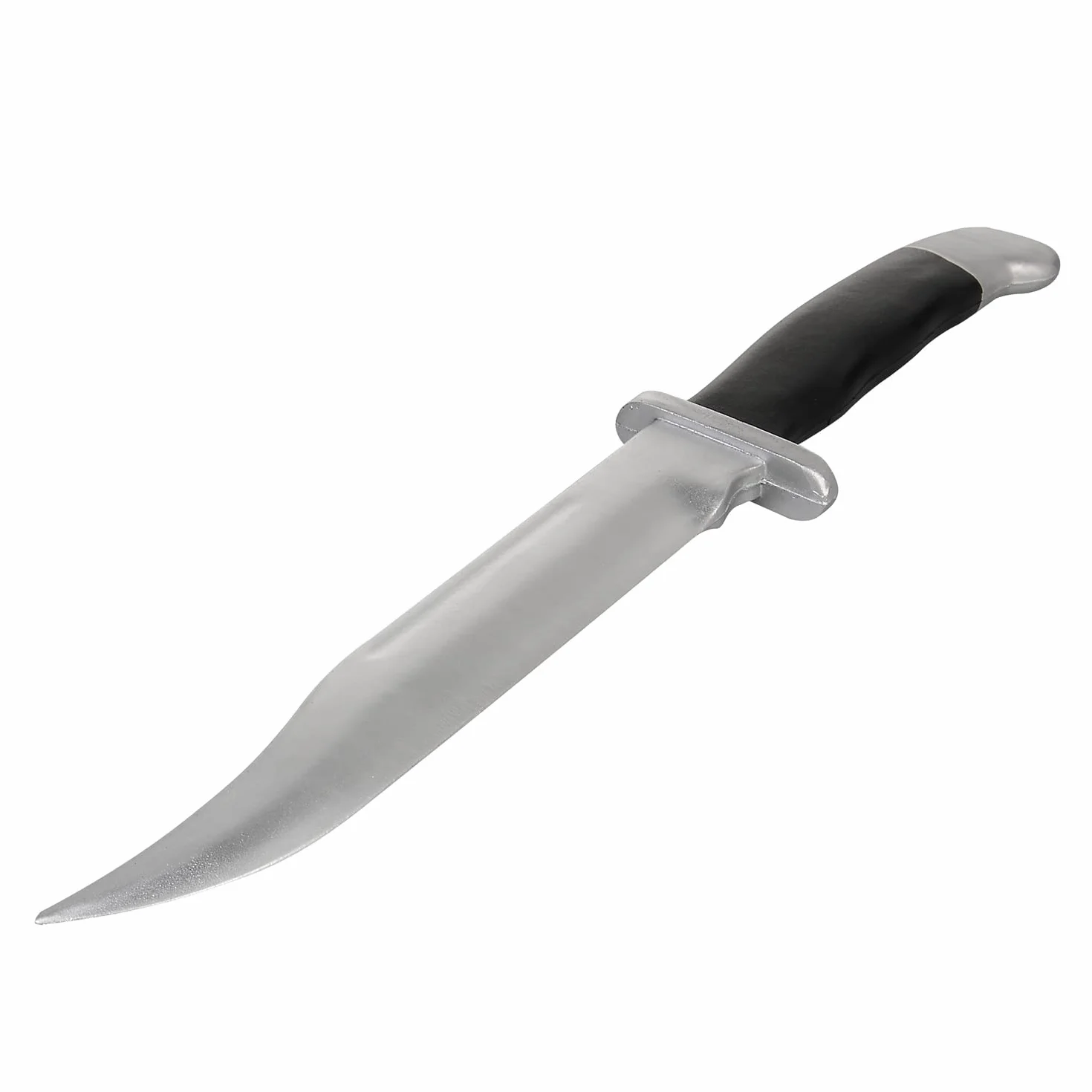 PARTYGEARS Halloween treningowa sztywna zabawka z mosiądzu 34,3 cm bezpieczne sztylety do ćwiczeń z mosiądzu Halloween rekwizyty