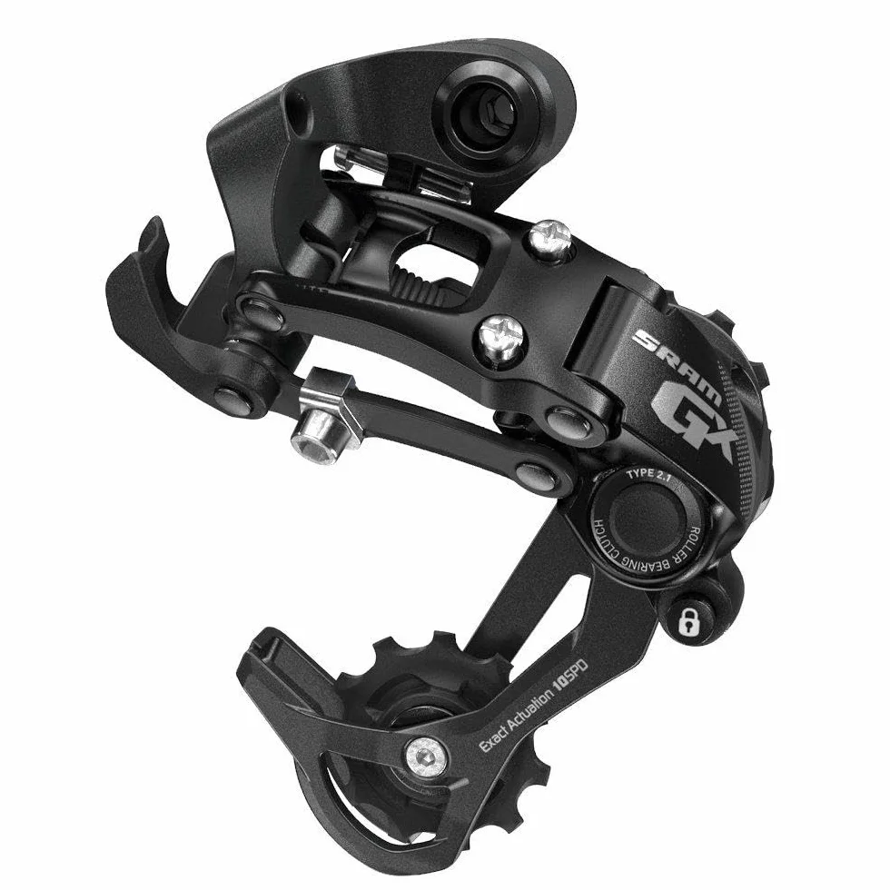 Sram MTB Gx typ 2.1 przerzutka tylna z długą klatką - czarna, 10-rzędowa