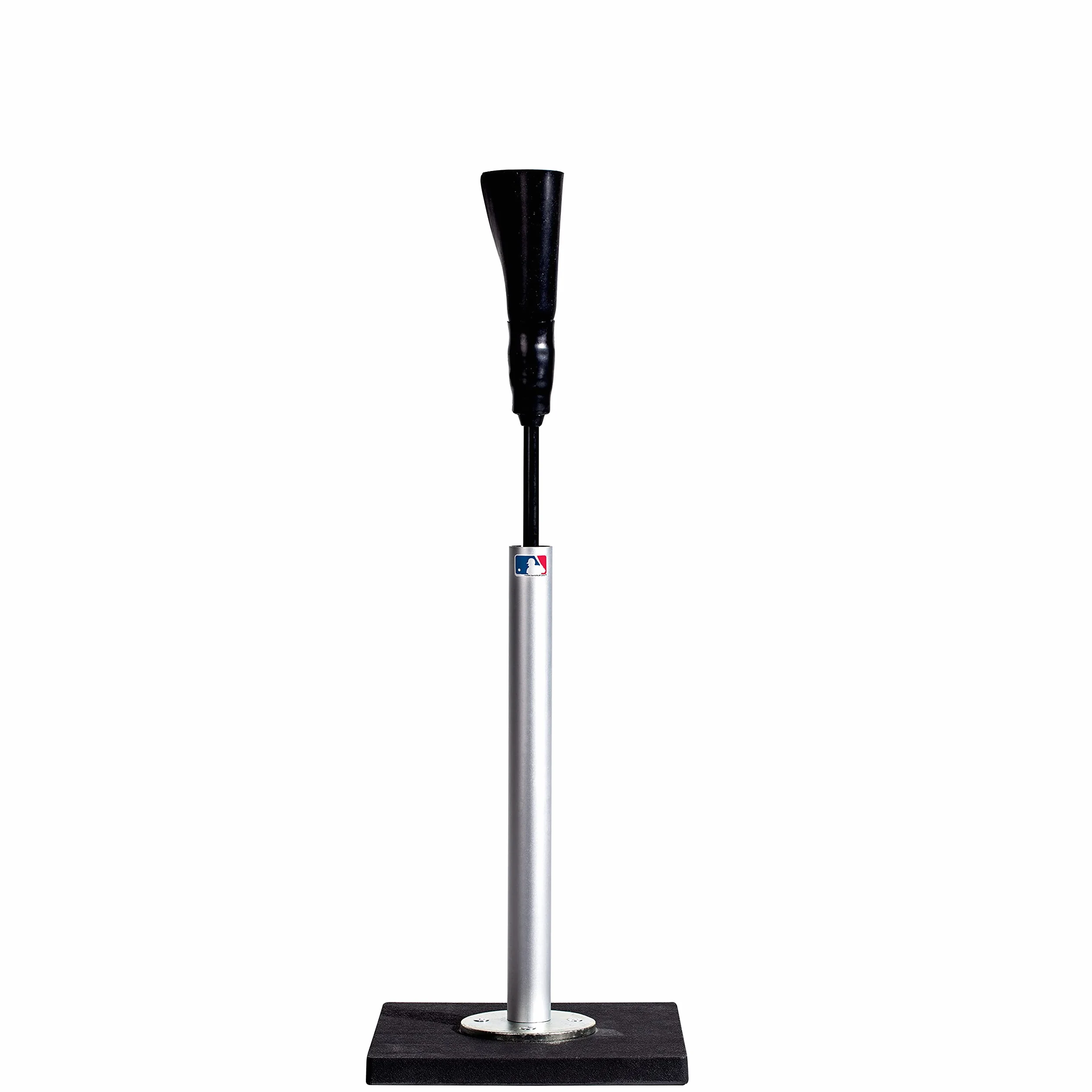 Franklin Sports Baseball + Softball Batting Tee - MLB Pro Porta Hitting Tee - przenośna, ważona koszulka do odbijania do baseballu + softballu - regulowana koszulka