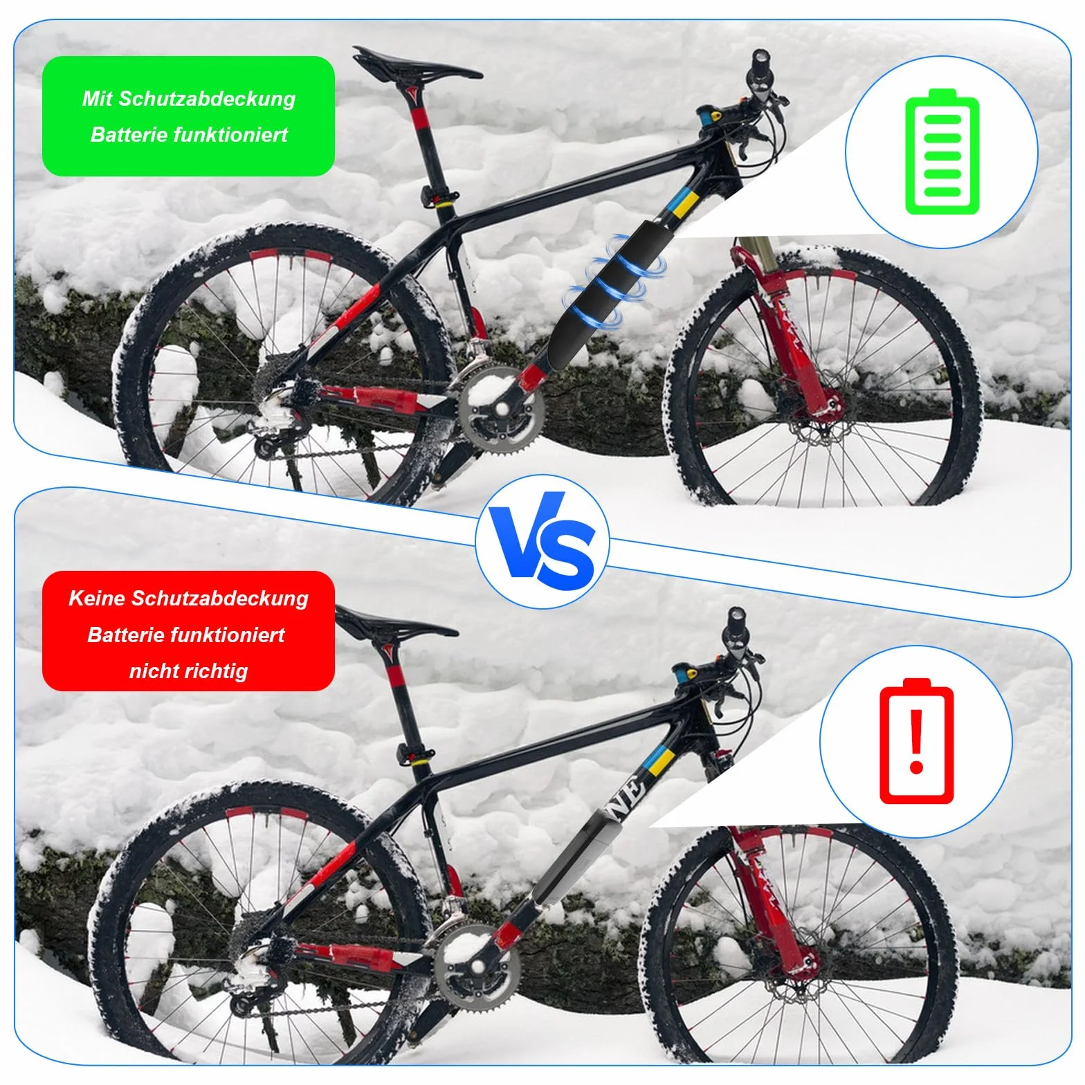 E Bike pokrowiec ochronny na akumulator 28-45 cm, wodoszczelny pokrowiec ochronny na akumulator elektryczny, akcesoria do roweru elektrycznego, etui ochronne na akumulator dla zwiększenia czasu pracy