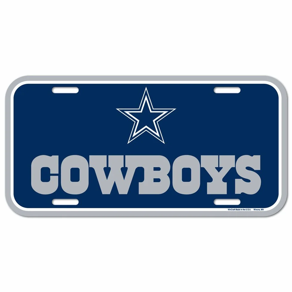 Tablica rejestracyjna NFL