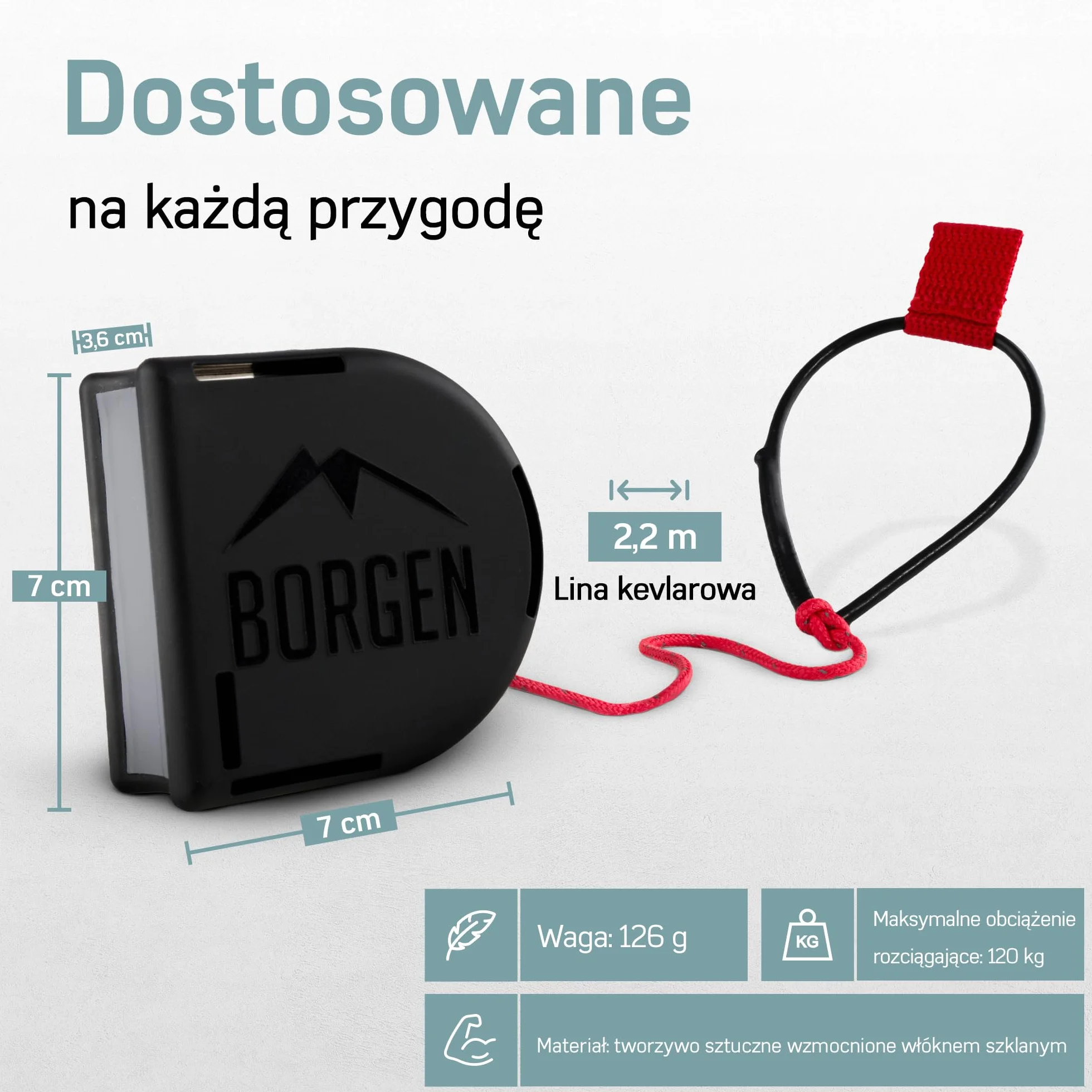 Borgen Lina holownicza do rowerów dla dzieci i dorosłych, Udźwig do 120 kg