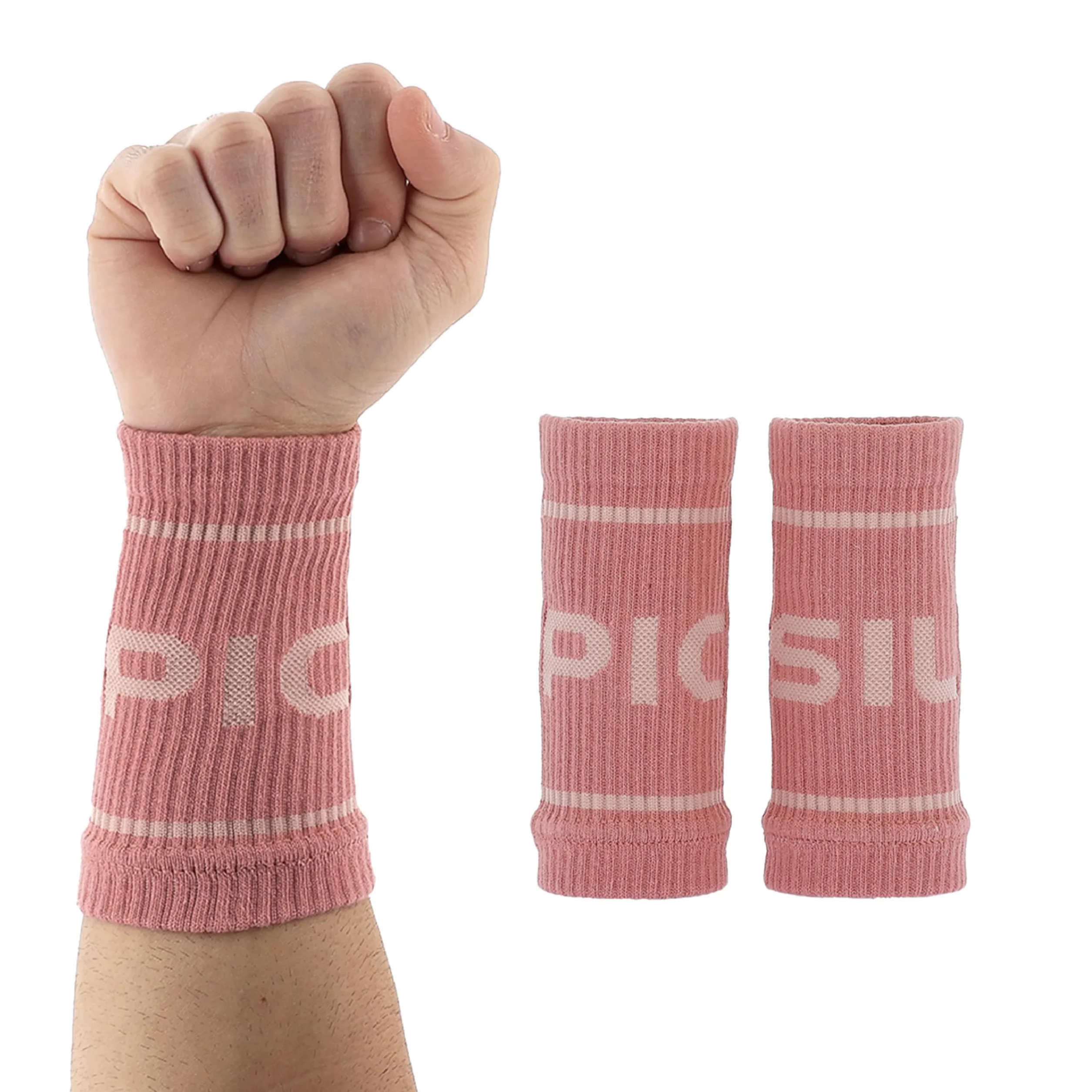 Bawełniane opaski sportowe PICSIL - chłonne, oddychające i wygodne - na siłownię, do biegania, tenisa i nie tylko - Unisex