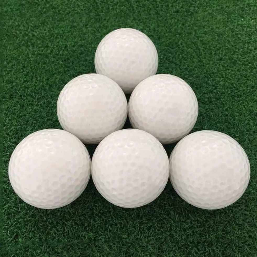 Świecące piłki golfowe, 6 sztuk piłek do golfa, lampka LED do golfa, elektroniczne świecące piłki golfowe LED do treningu nocnego, duży zasięg i strzały dystansowe