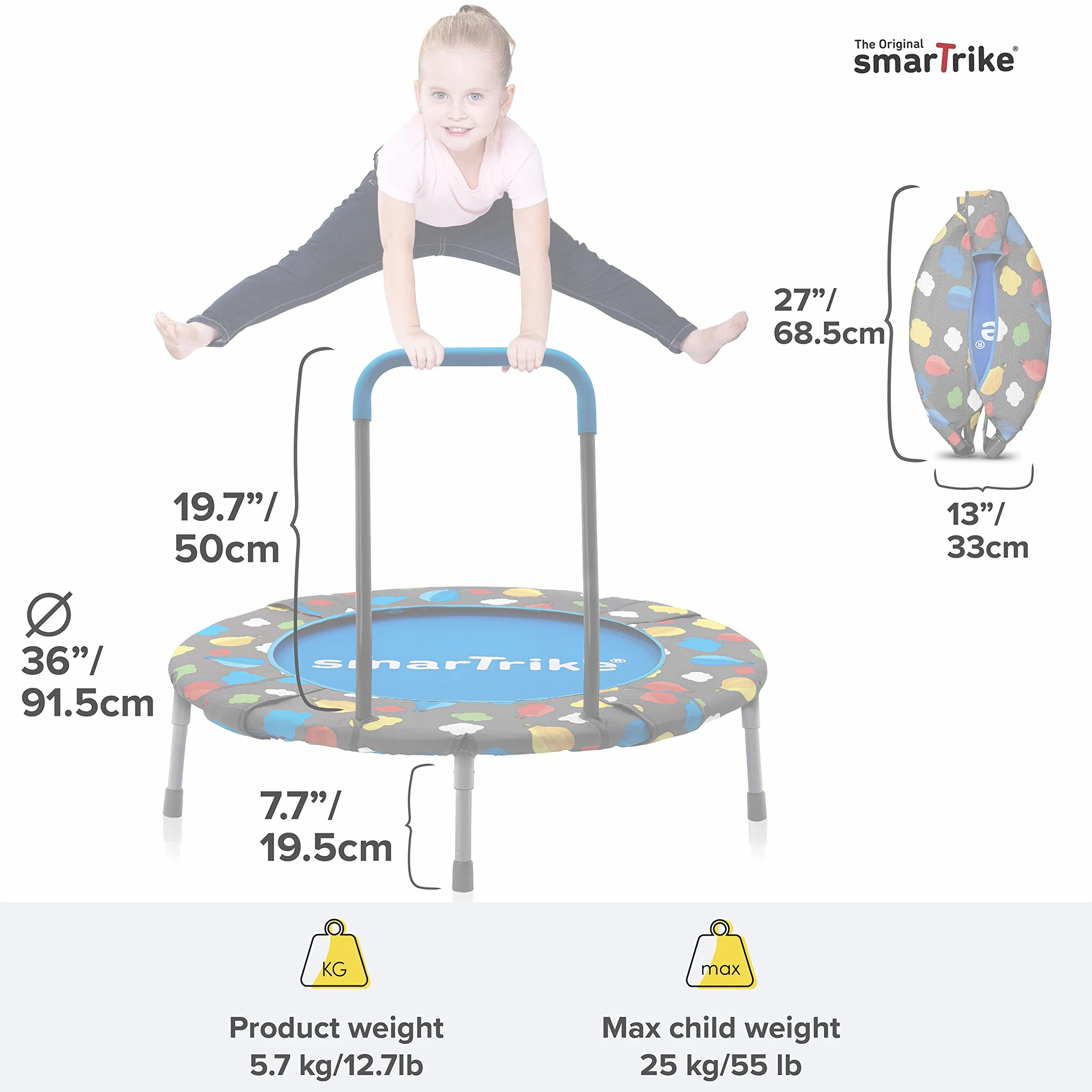 smarTrike trampolina dziecięca, uniseks