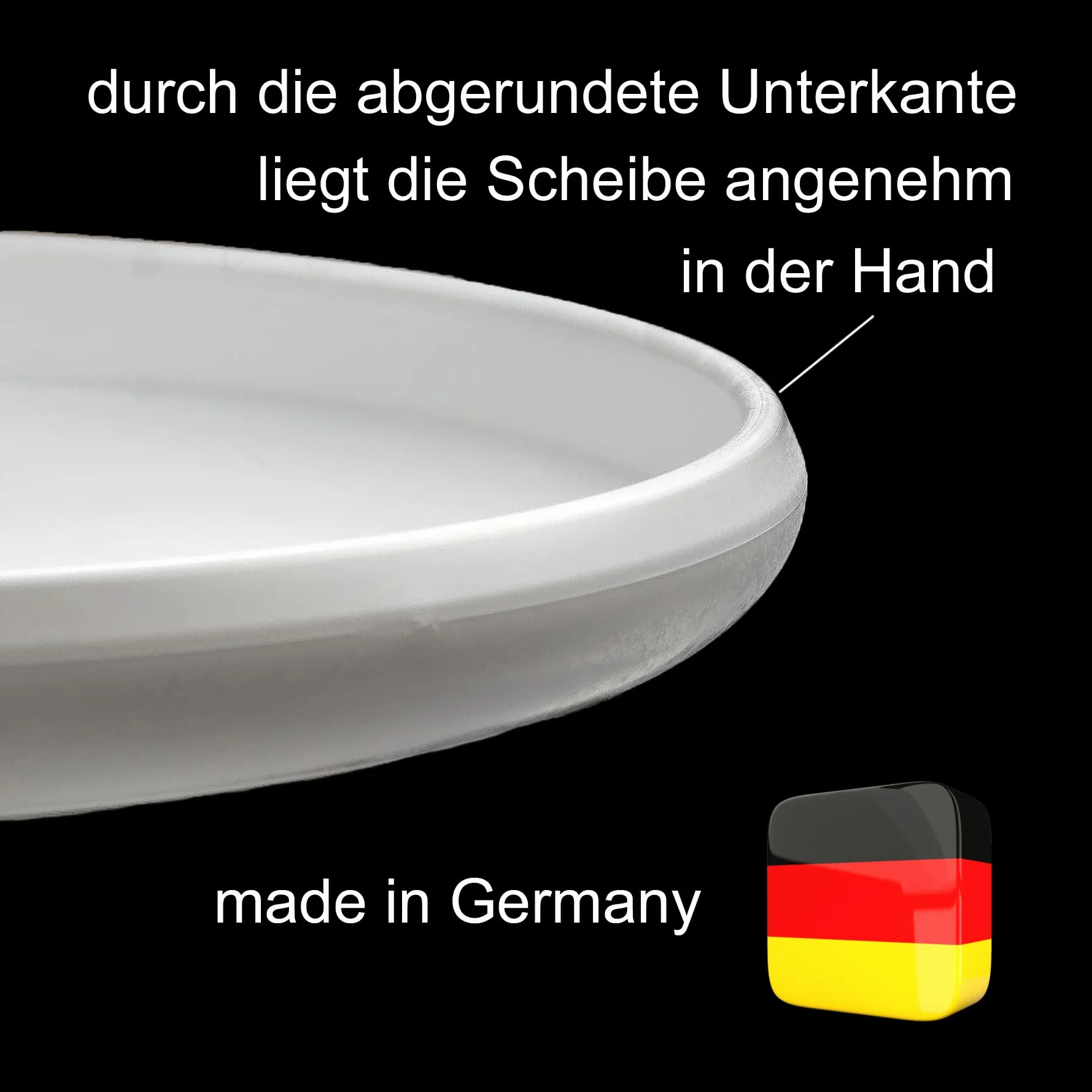 Eurodisc 175g Ultimate Frisbee Disc Wettkampf-Wurf-Scheibe Bio-Kunststoff stabile Flugbahn über 100 Meter, Design Motiv Foto Bild Save The Planet Jellyfish, Ocean Ozean Edition