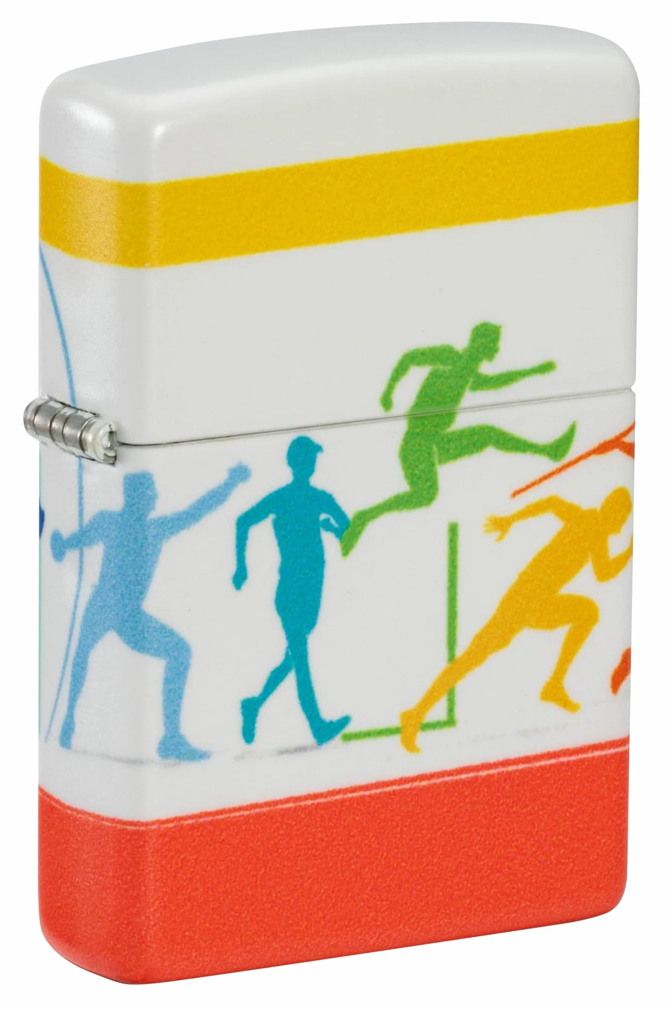 Zippo Track And Field Sports Zapalniczka Sztormowa, Wiatroodporna, Wielokrotnego Użytku, Kolor 540°, Wykonano w USA