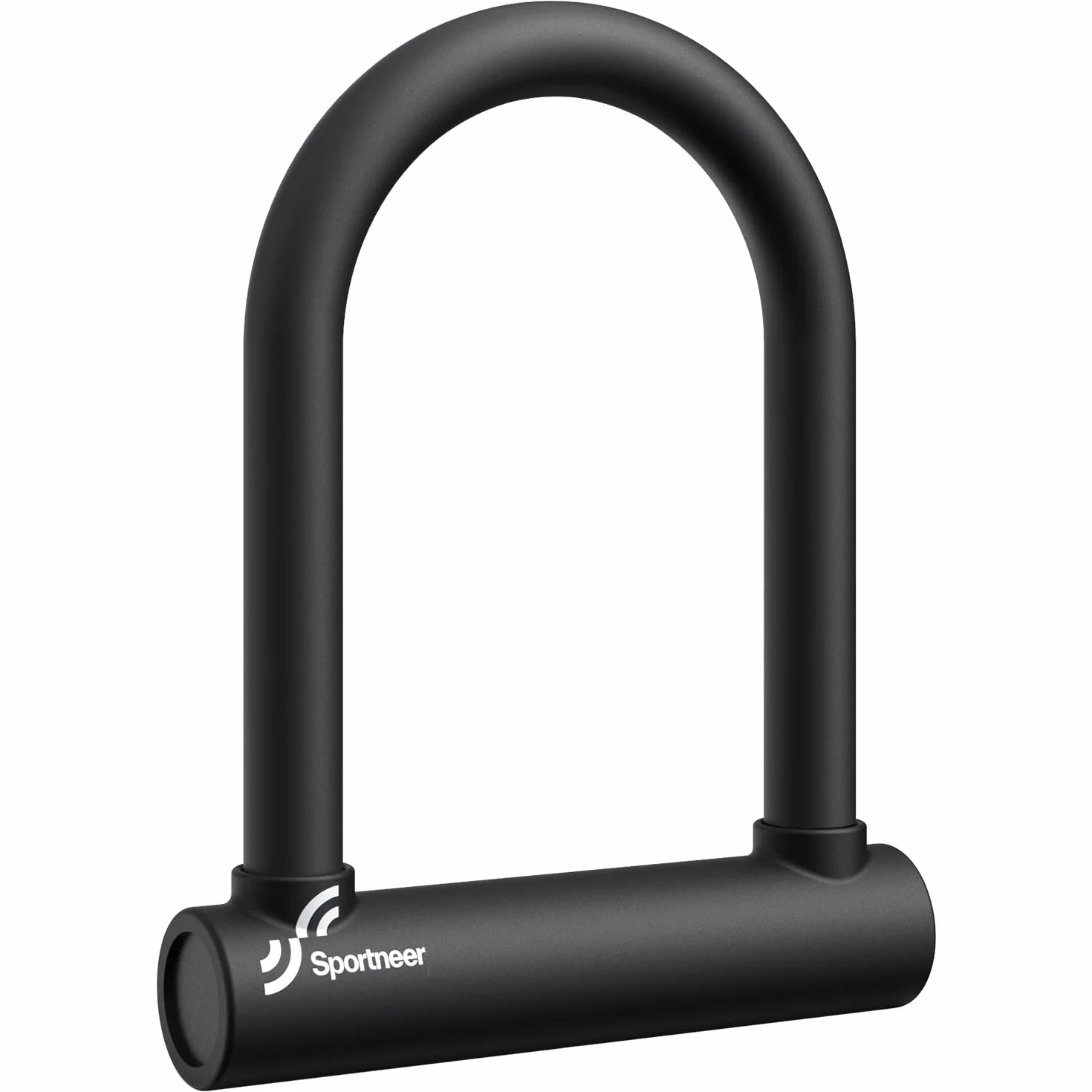 Sportneer Zamek rowerowy 18mm Wysoko wytrzymałe zapięcie z trwałym uchwytem i kluczem Antykradzieżowe bezpieczne zamki do rowerów szosowych, e-bike, rowerów górskich, składanych, 20 x 16 cm