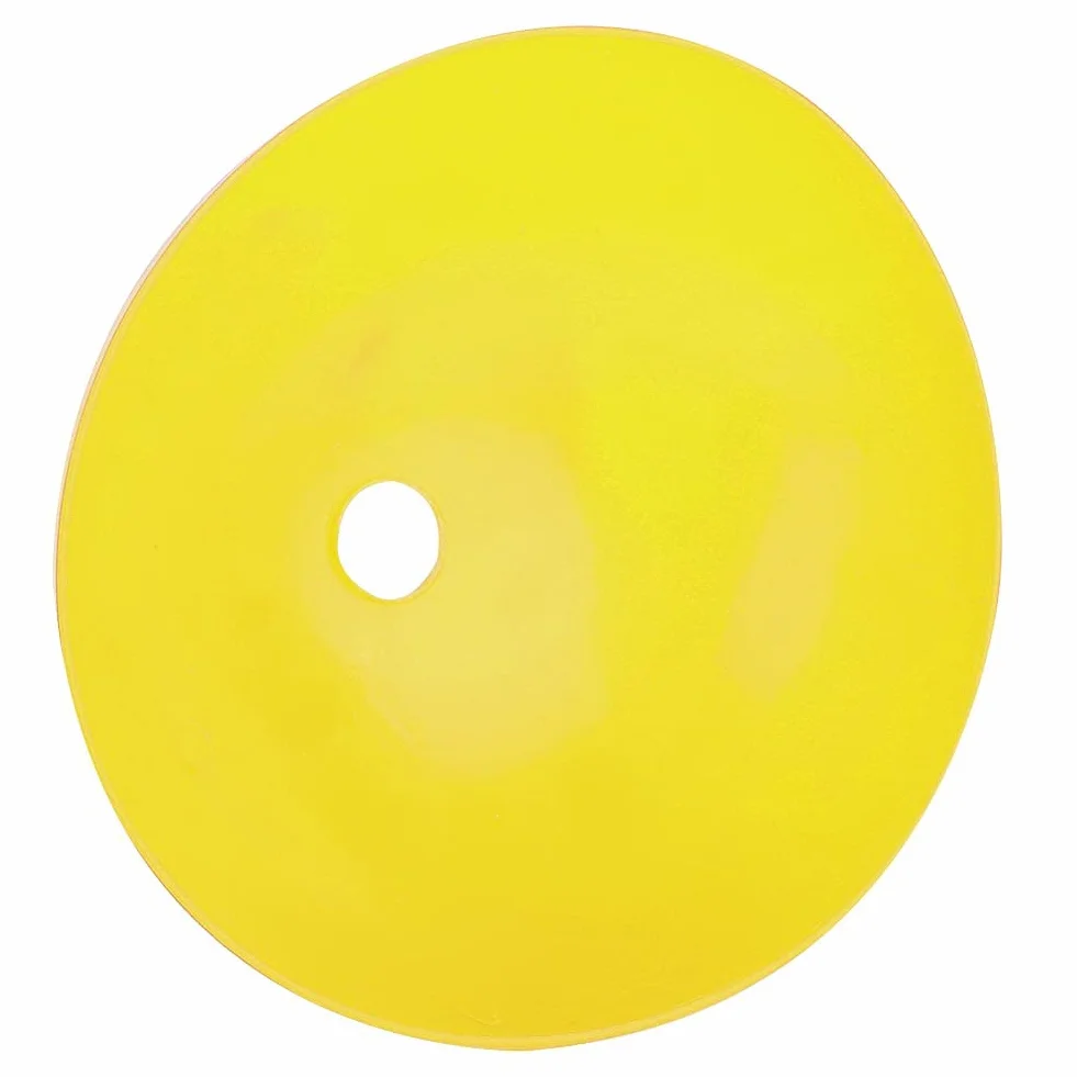 Pachołki Piłkarskie, 5 szt. 19x5 Cm Kształt Półkuli Polietylen Stożek Treningowy do Piłki Nożnej Barierki Piłkarskie Pachołki Znacznikowe do Treningu Sportowego z torbą siatkową
