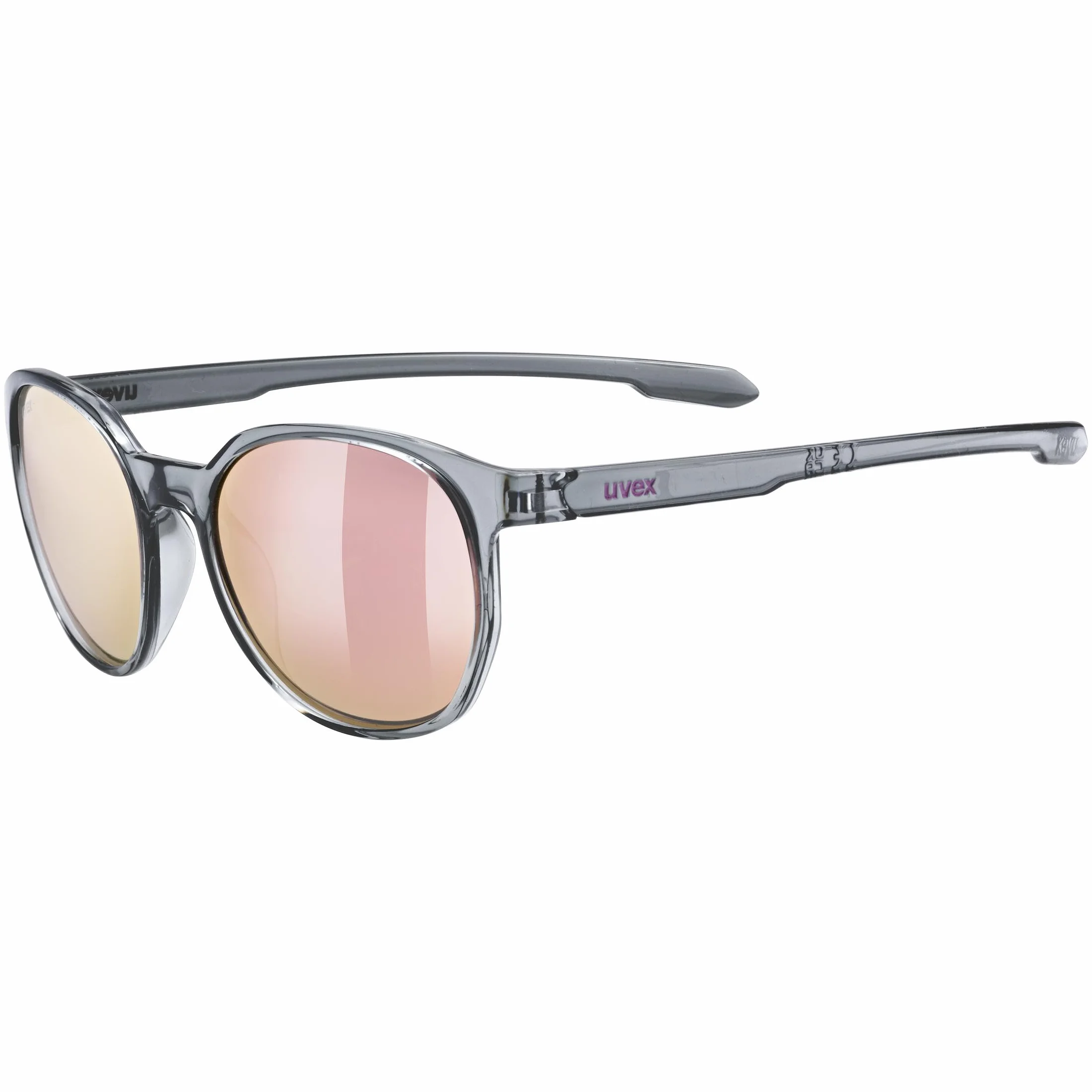uvex LGL 54, okulary przeciwsłoneczne unisex-dorosły, smoke, one size