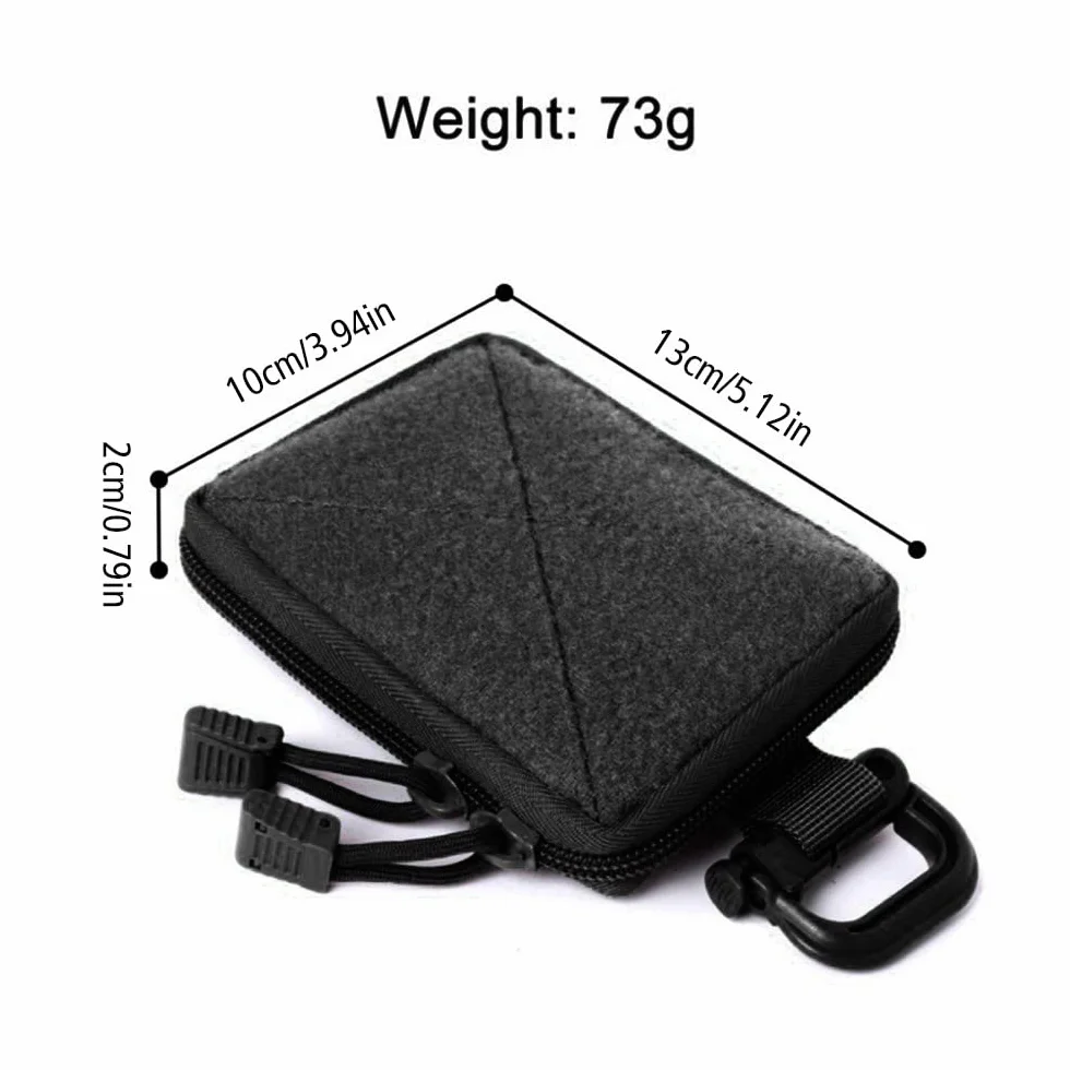 DONGKER EDC Molle Pouch, taktyczna torba w talii, wodoszczelna torba pierwszej pomocy, organizer z mikro-kieszenią, z karabińczykiem, do użytku w nagłych wypadkach medycznych na świeżym powietrzu