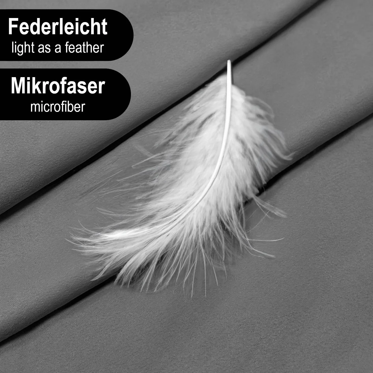 recznik z mikrofibry 160x80 cm – lekki i szybkoschnacy – idealny na silownie, saune, plaze i podróze – z petla i woreczkiem – kompaktowy i chlonny