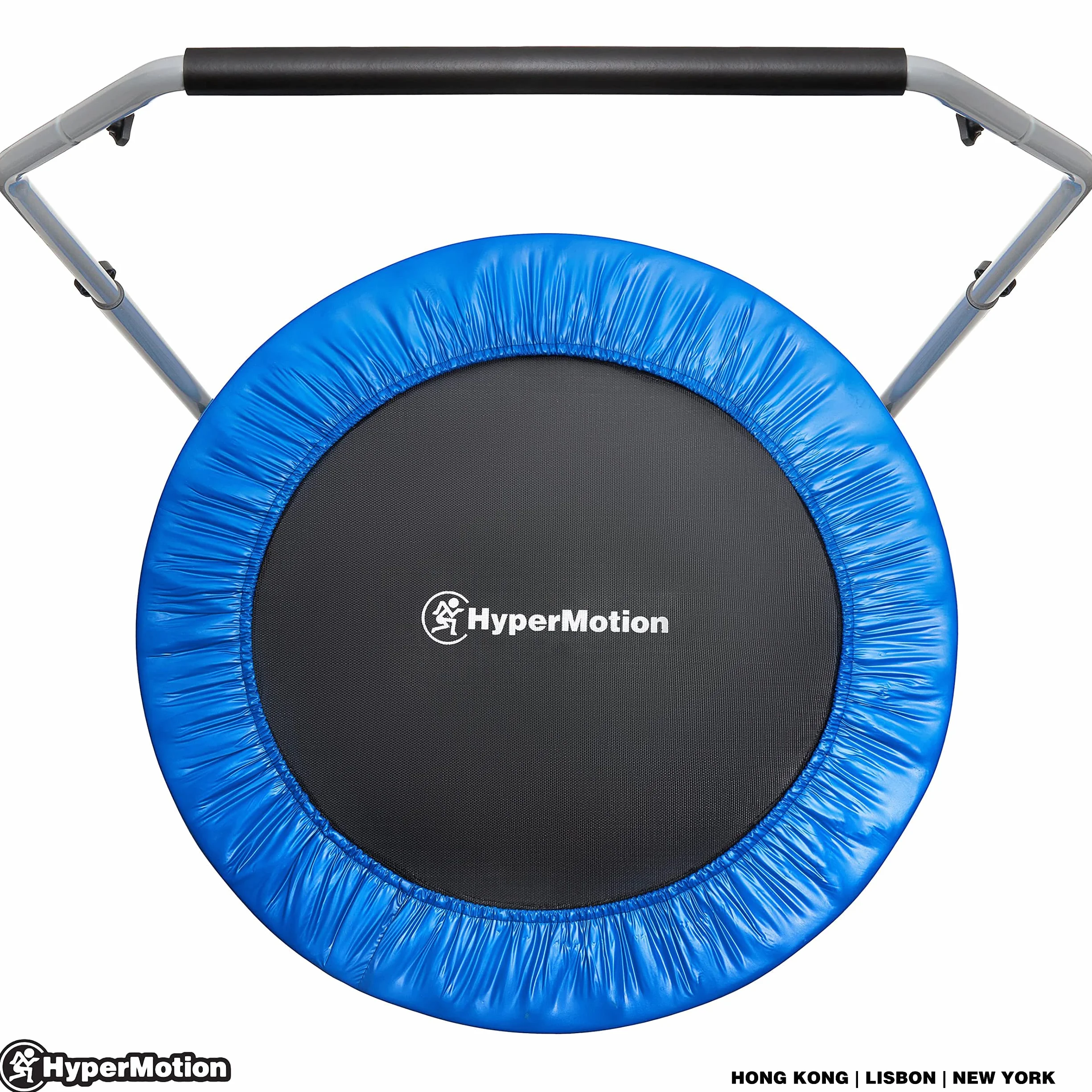 HyperMotion Trampolina dla Dzieci i Młodzieży, Trampolina do Domu i na Dwór, Trampoliny Ogrodowe, Trampolina Domowa, Mini Trampolina dla Dzieci 3+ do Domu