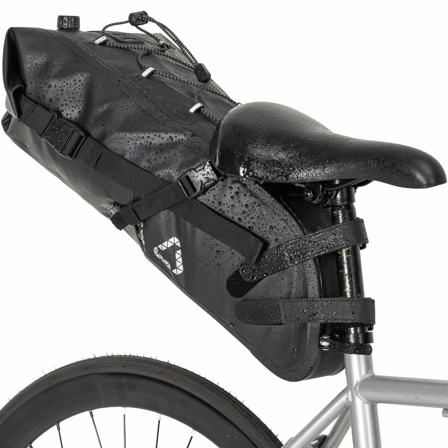KEMIMOTO Torba na siodełko rowerowe, 15 l, 100% wodoszczelne