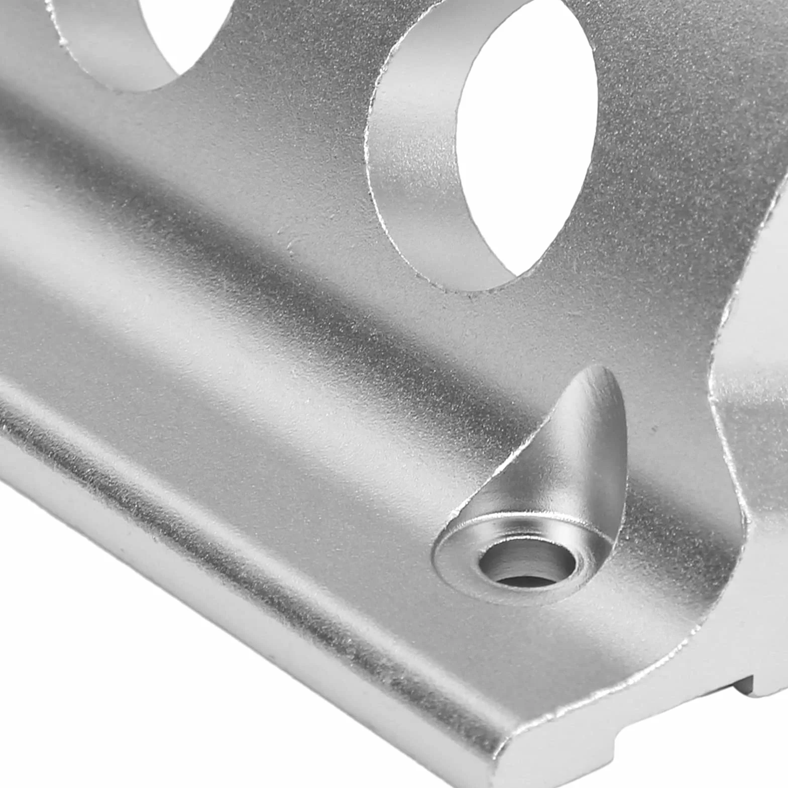 Akcesoria Rowerowe, Przedni Widelec Rowerowy Klips Mocujący Widelec Rowerowy ze Stopu Aluminium Uchwyt do Szybkiego Zwalniania Bagażnika(Ciemny tytan)