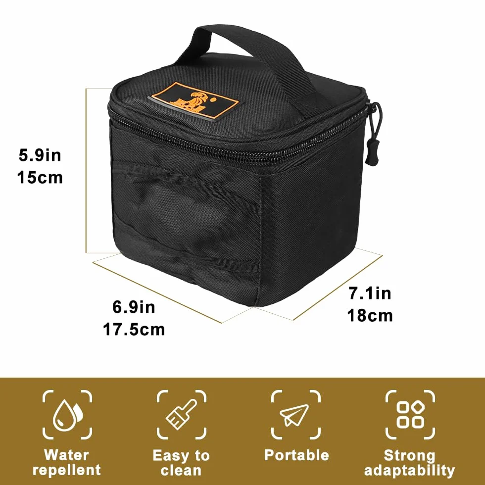 Tactical Ammo Carrying Case przenośna składana torba do przechowywania 800 rund amunicji 9 mm