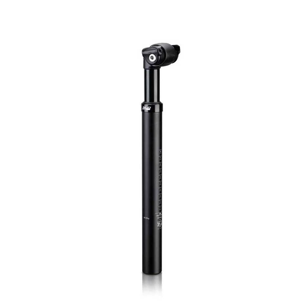 XLC Unisex – sprężynowa sztyca podsiodłowa dla dorosłych Comp SP-S08, czarna, 350 mm
