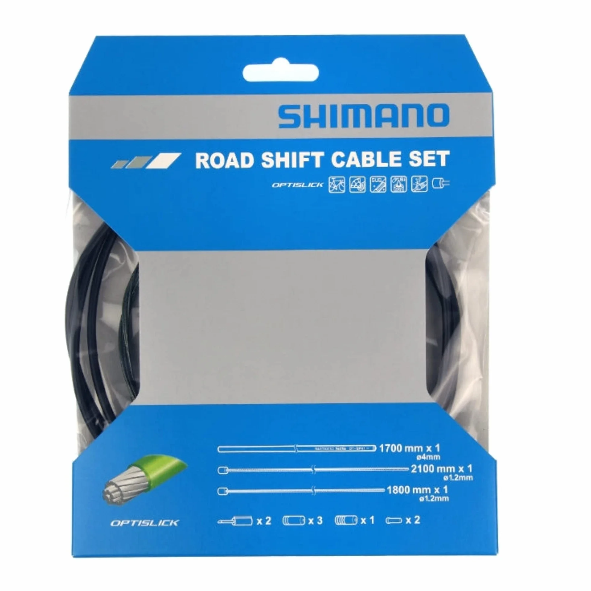 Shimano OPTISLICK zestaw do przerzutek biegów Road czarny 2016 ciąg/pokrowiec