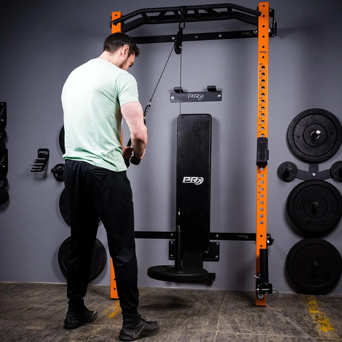 Trening siłowy ramion, tricepsów, trener przedramion, przyrząd treningowy DIY, sprzęt fitness do domu, sprzęt sportowy, koło pasowe, maszyna kablowa