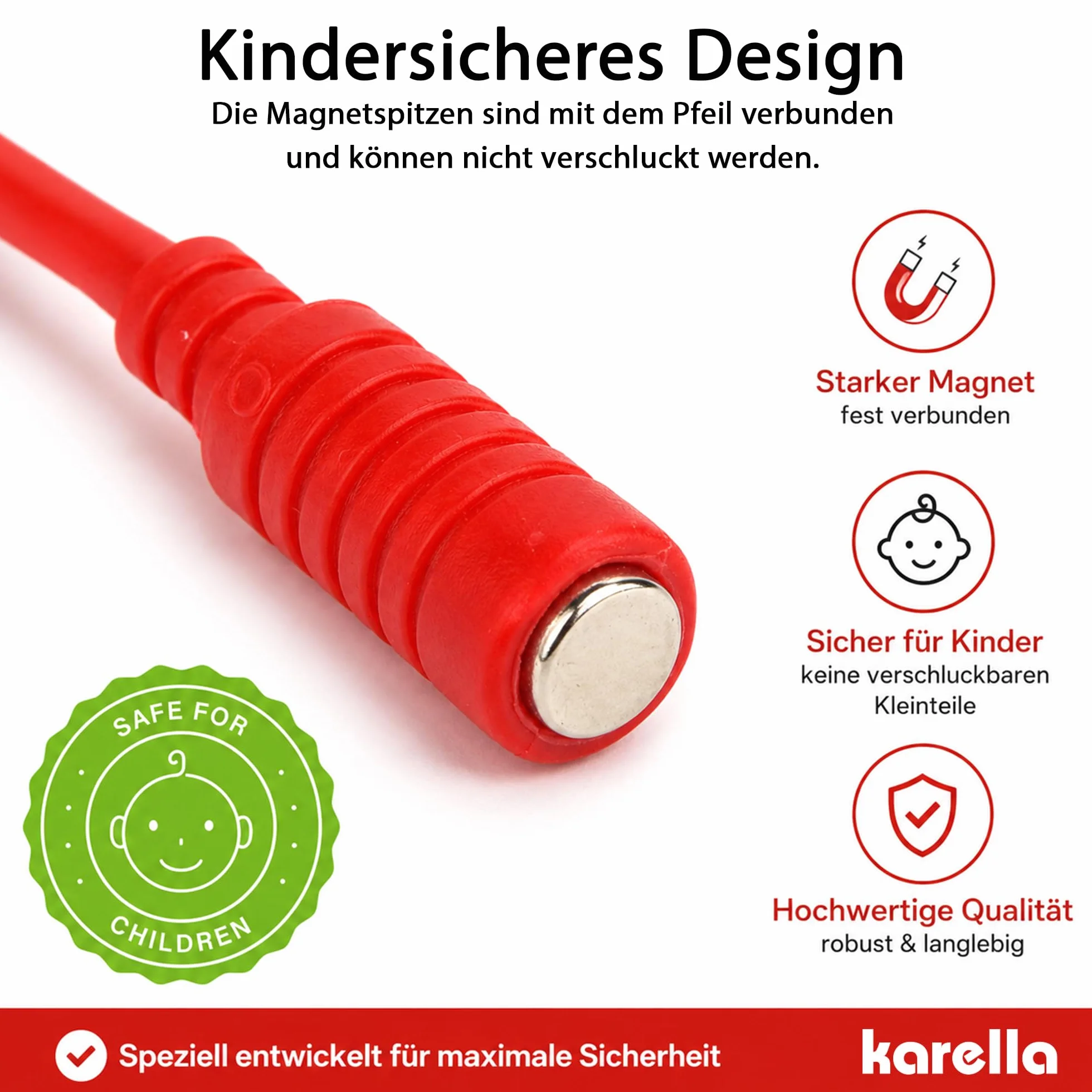 Karella Tarcza do darta magnes 40 cm model Family w zestawie 6 rzutek magnetycznych