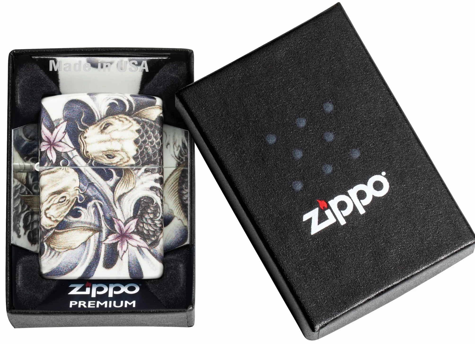 Zippo Tattoo Theme Zapalniczka Sztormowa Wiatroodporna Wielokrotnego Użytku Kolor 540°