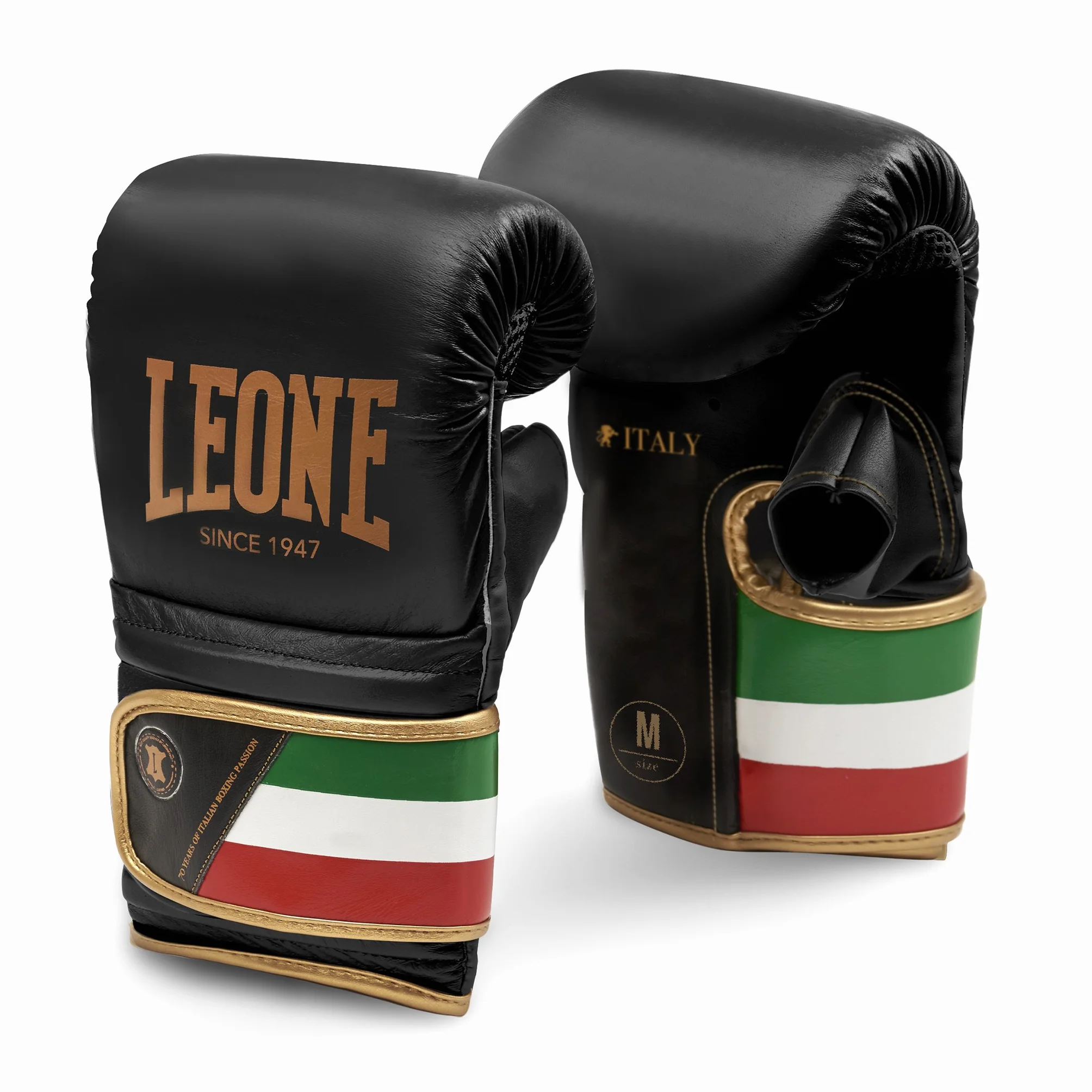 LEONE 1947 rękawice kieszonkowe czarne M GS090