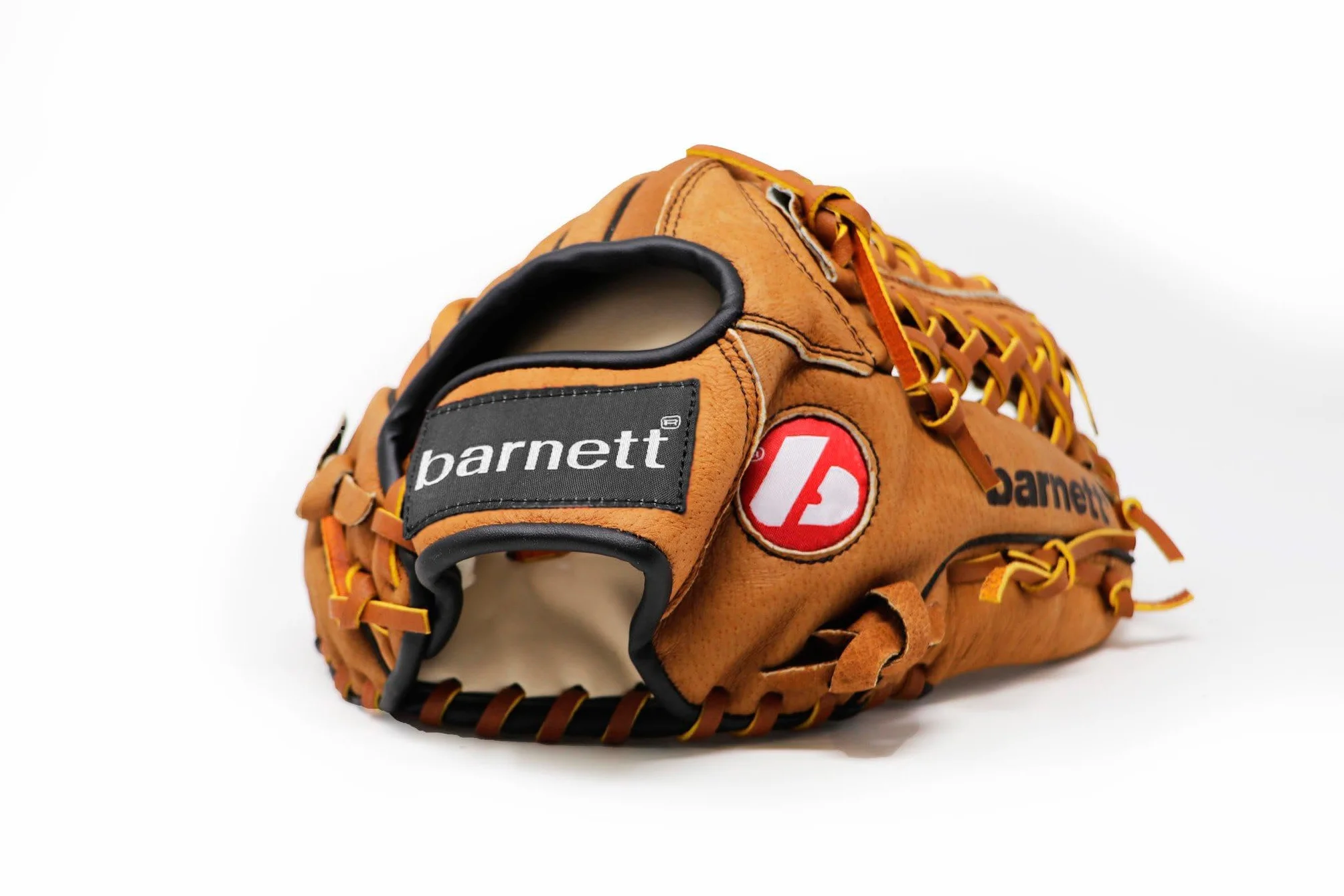 Barnett SL-115 REG skórzana rękawica baseballowa świnka, brązowa (REG (nosi się do lewej ręki))