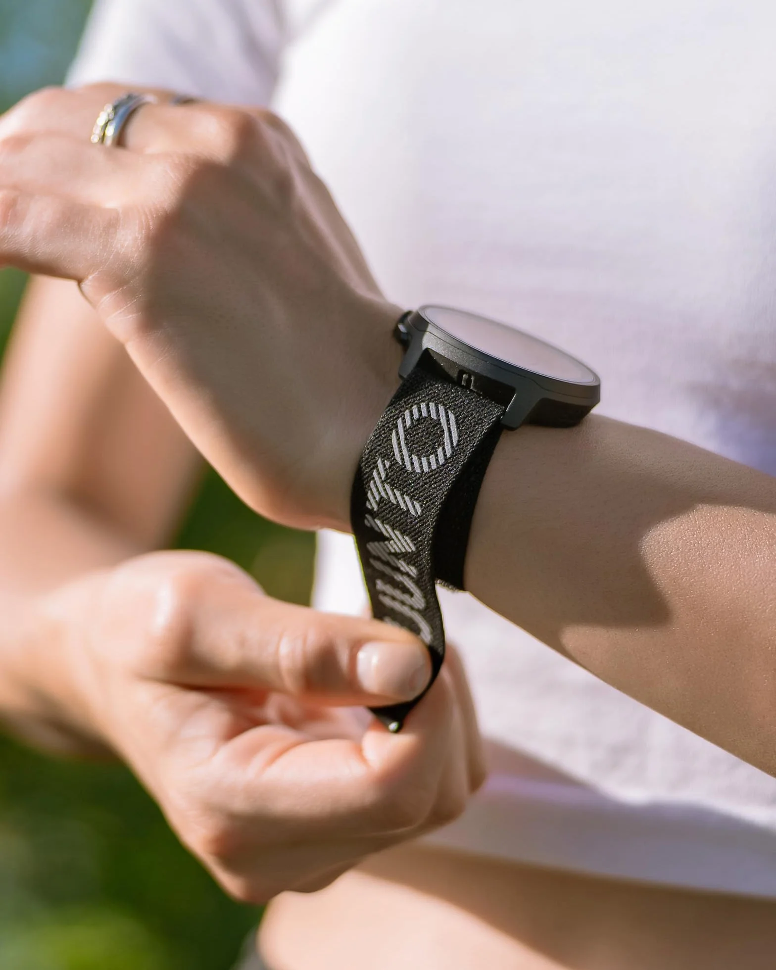 22 ATH7 LOOP TEXTILE STRAP BLACK S+M