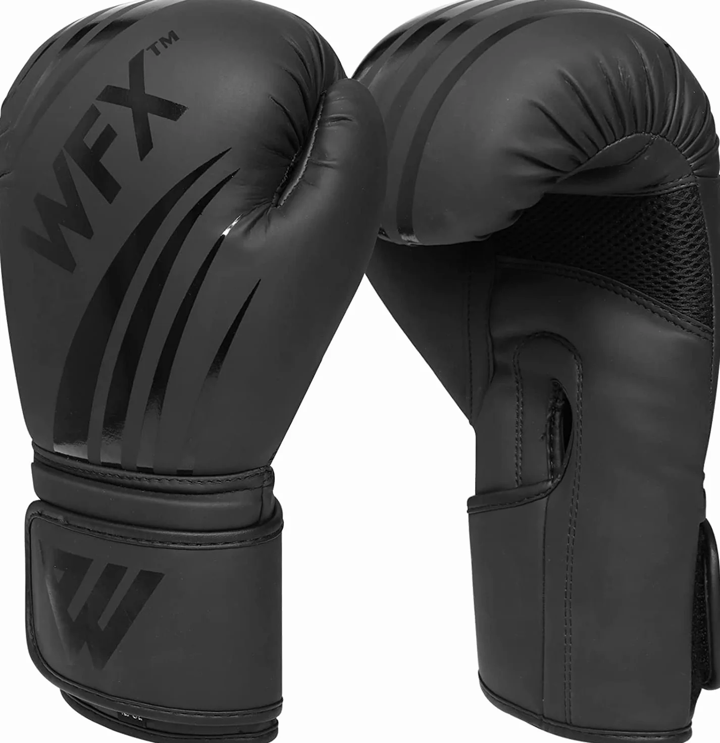 WFX Skórzane rękawice bokserskie profesjonalne MMA sparing kickboxing worek treningowy trening muay thai walka