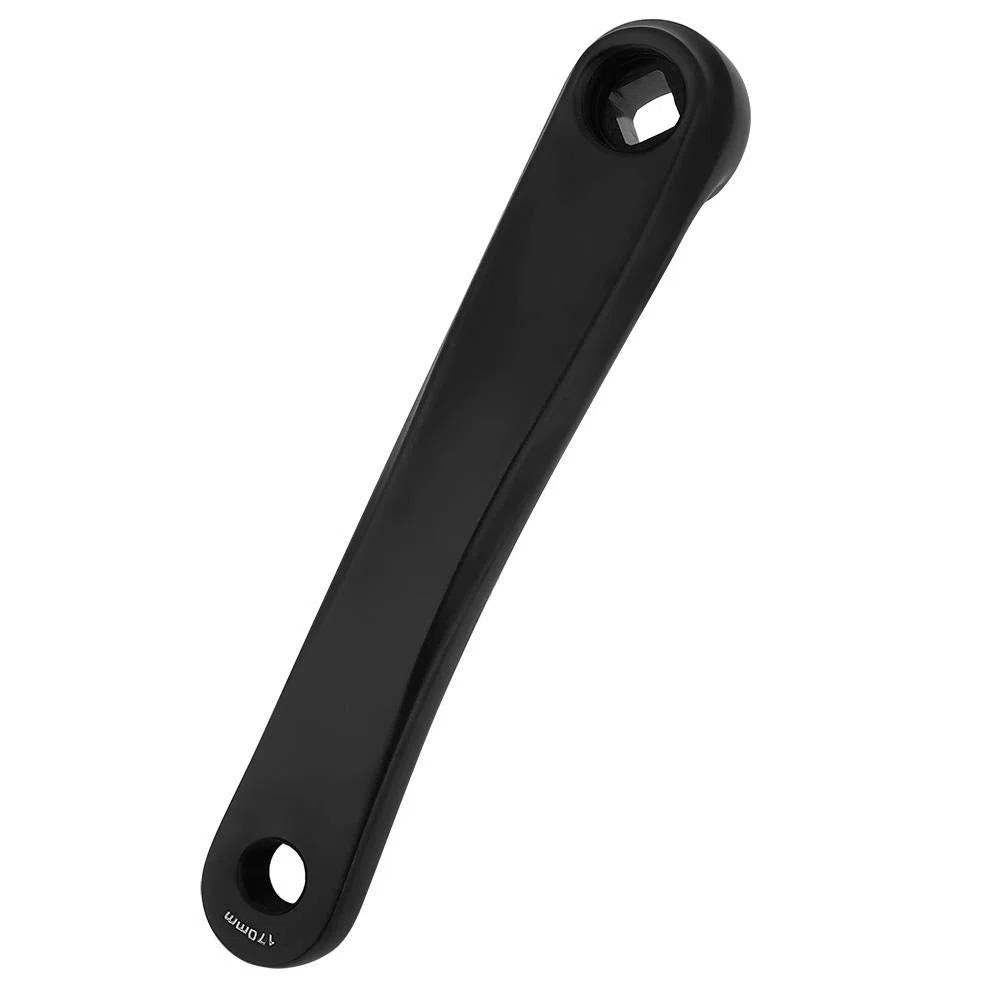Korba rowerowa, 170mm rowerowa lewa korba z pojedynczym łańcuchem ze stopu aluminium Akcesoria do wymiany (2 #)