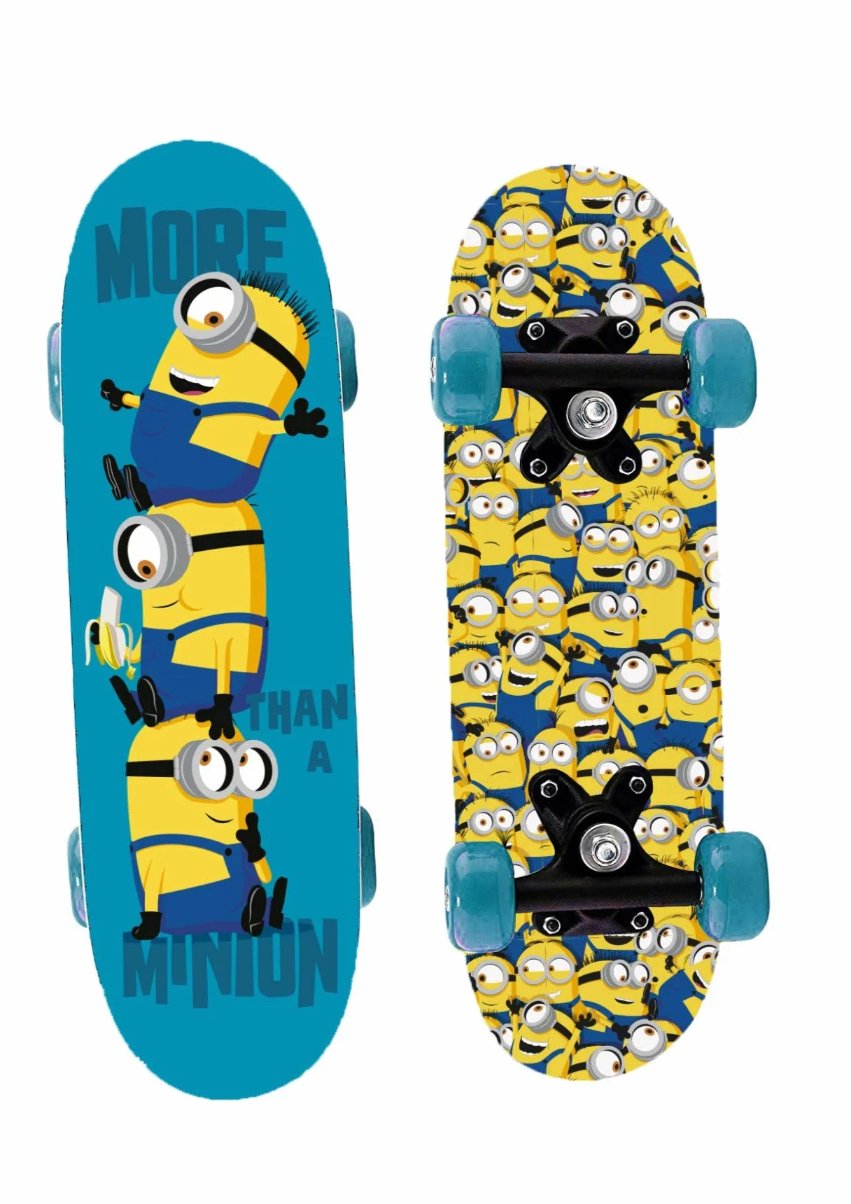 Minions 2 mini deskorolka z drewna 43 x 12 x 8 cm