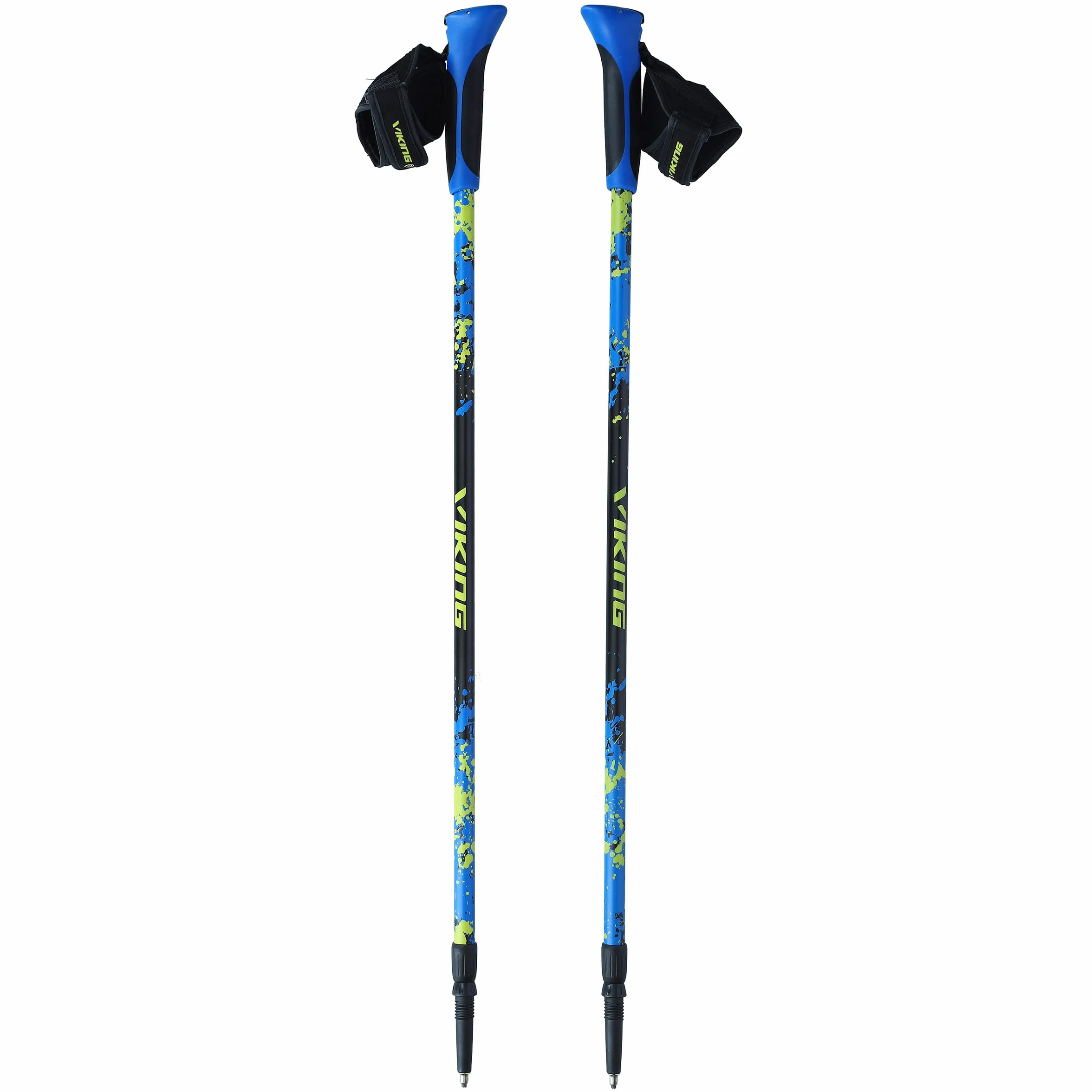 Viking Ruten Pro kijki do Nordic Walking (650/22/5190/15/UNI) Trekking, system antywstrząsowy, rękawica z systemem Clip-On, amortyzacja, Aulminium, ultralekkie, uniwersalne