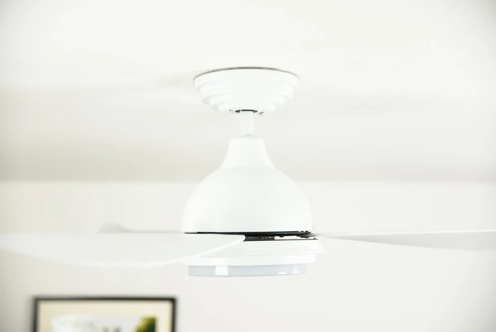 Wentylator sufitowy Pepeo Raja 122cm Biały LED z pilotem cichy silnik DC odwracalny