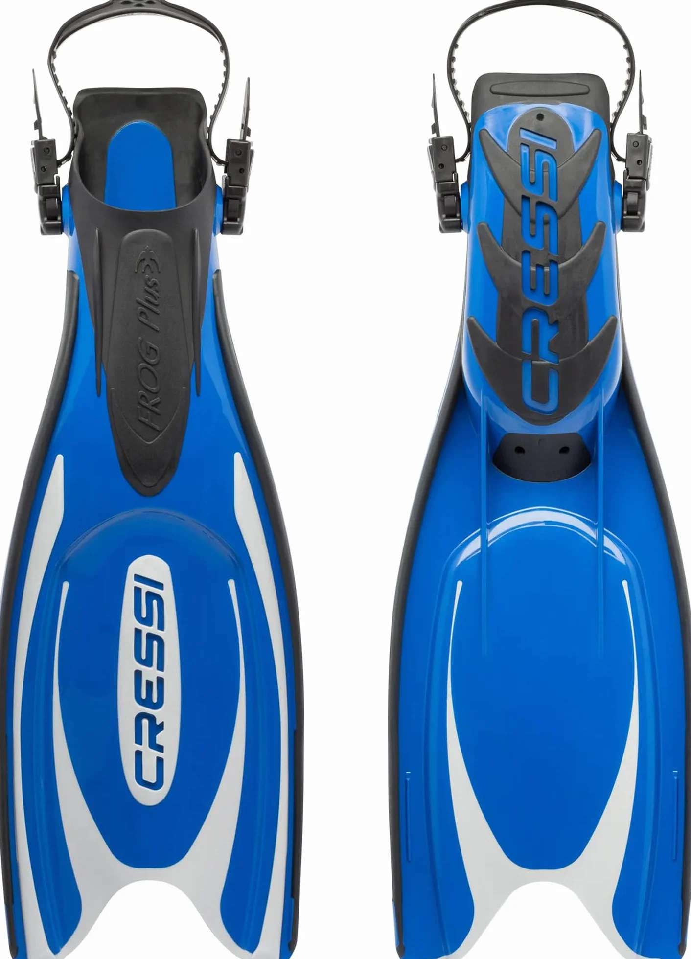 Cressi Frog Plus - płetwy do nurkowania z regulowanym/otwartym obcasem