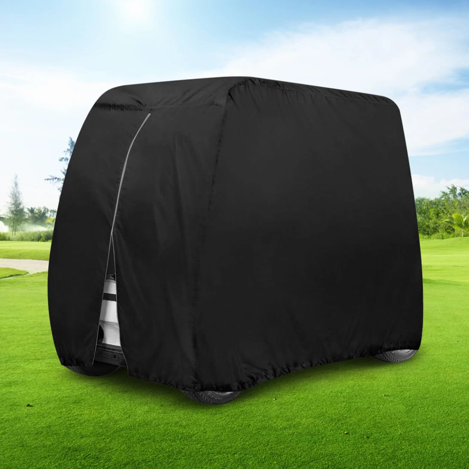 Pokrowiec na wózek golfowy 4-osobowy Oxford 420D wodoodporny Club Car EZGO