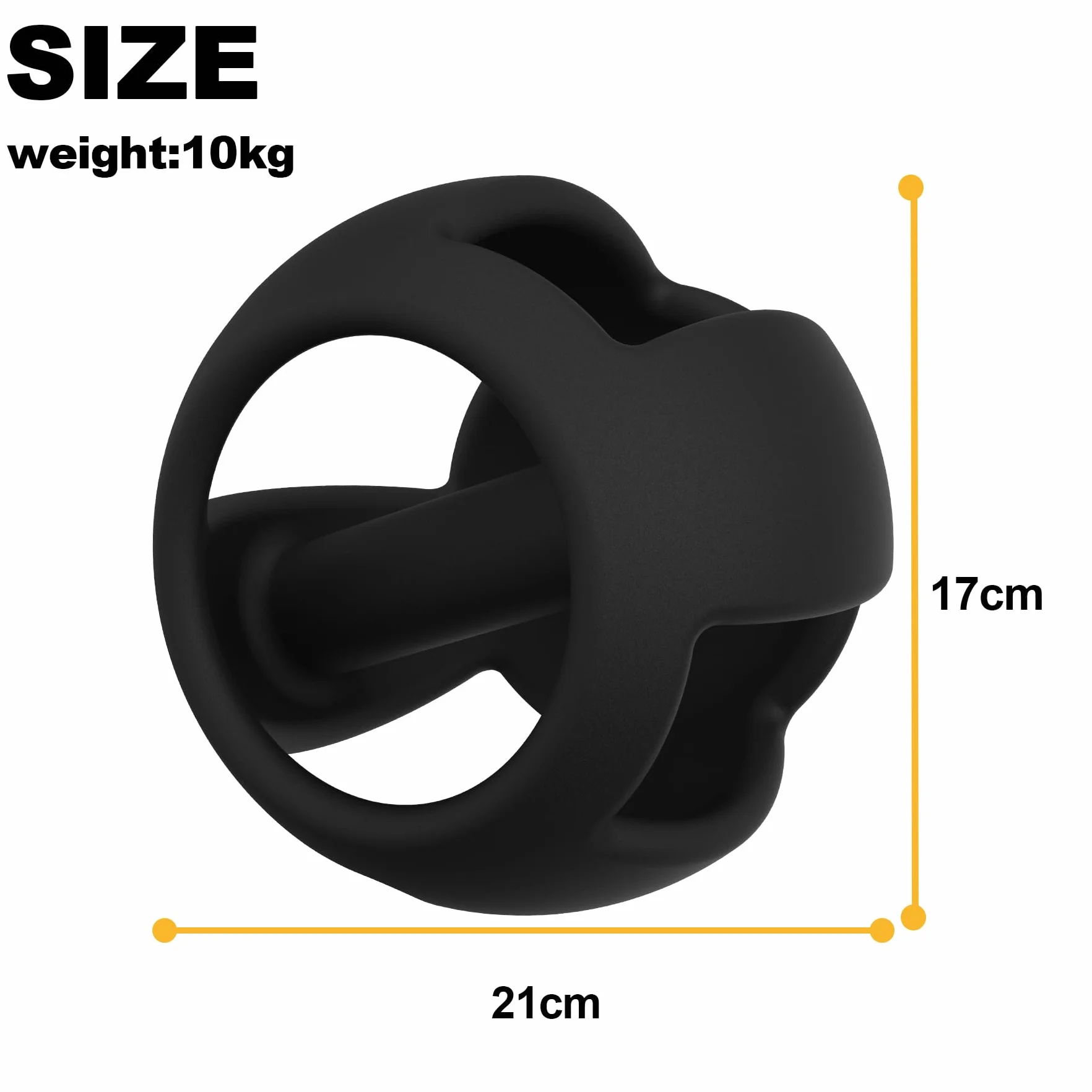 POWER GUIDANCE Hantle Spherebell + Kettlebell, osiągają najwyższą wydajność ćwiczeń, minimalizując obciążenie stawów