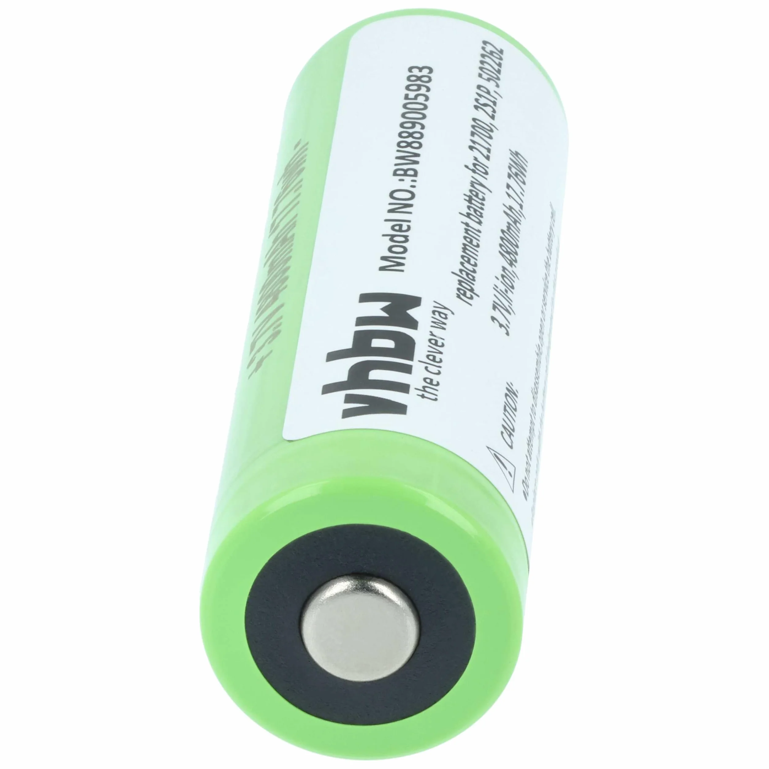 vhbw Bateria zamienna do Ledlenser 2S1P, 502262 do latarki czołowej (4800 mAh, 3,7 V, litowo-jonowa)