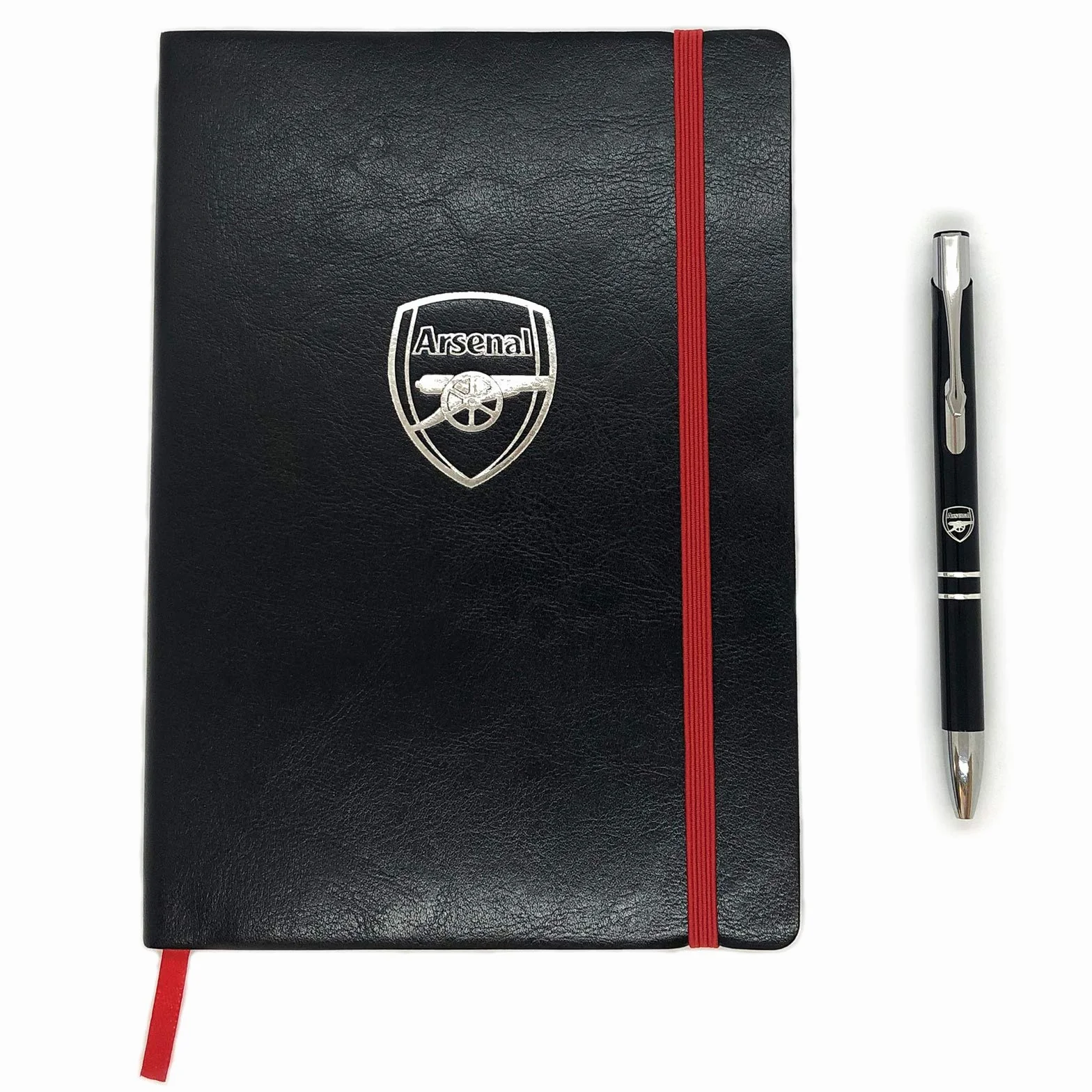 Arsenal F.C. - Notes i długopis premium - ekskluzywny prezent - oficjalne gadżety i akcesoria piłkarskie - A5