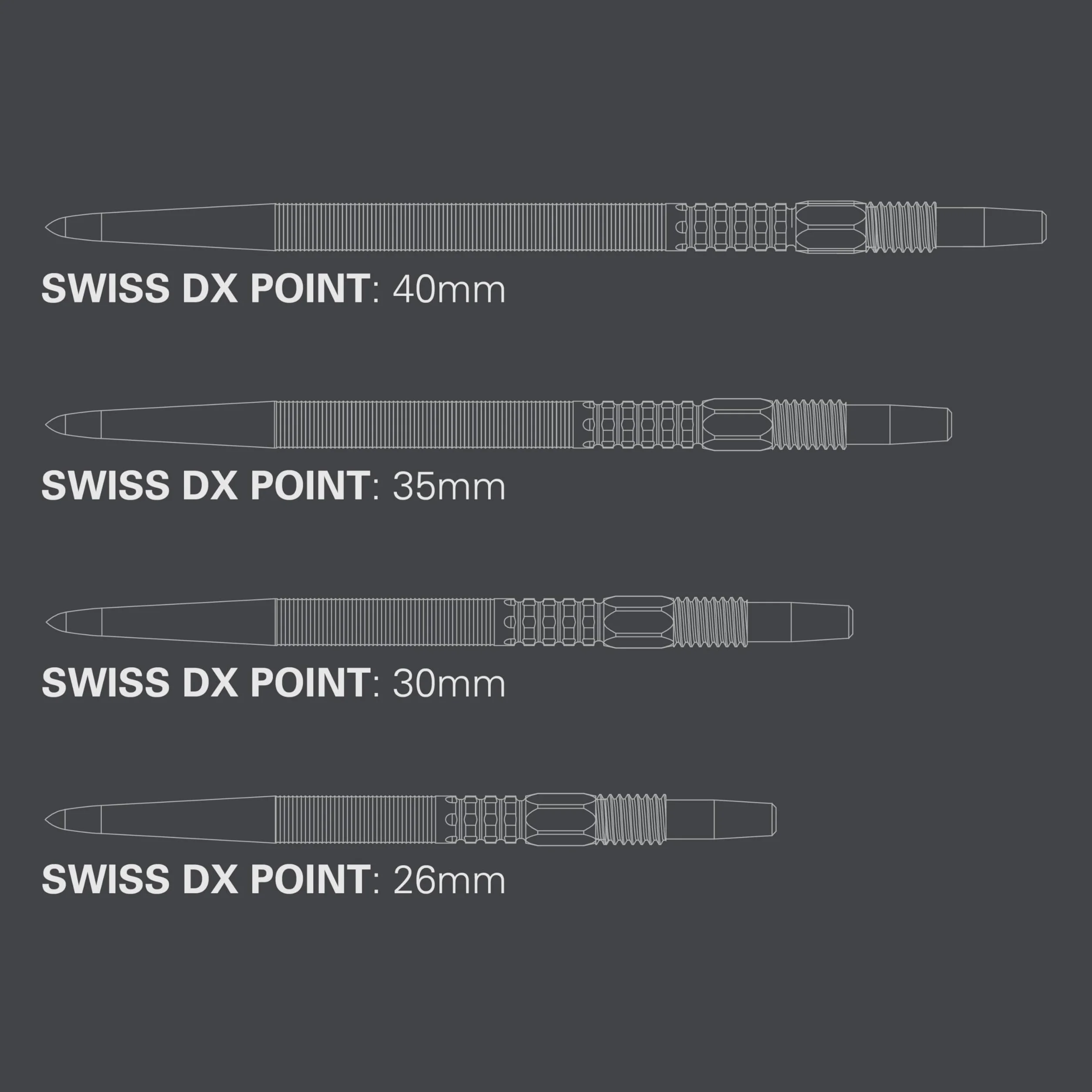 Target Darts Punkty rzutki Swiss Point DX
